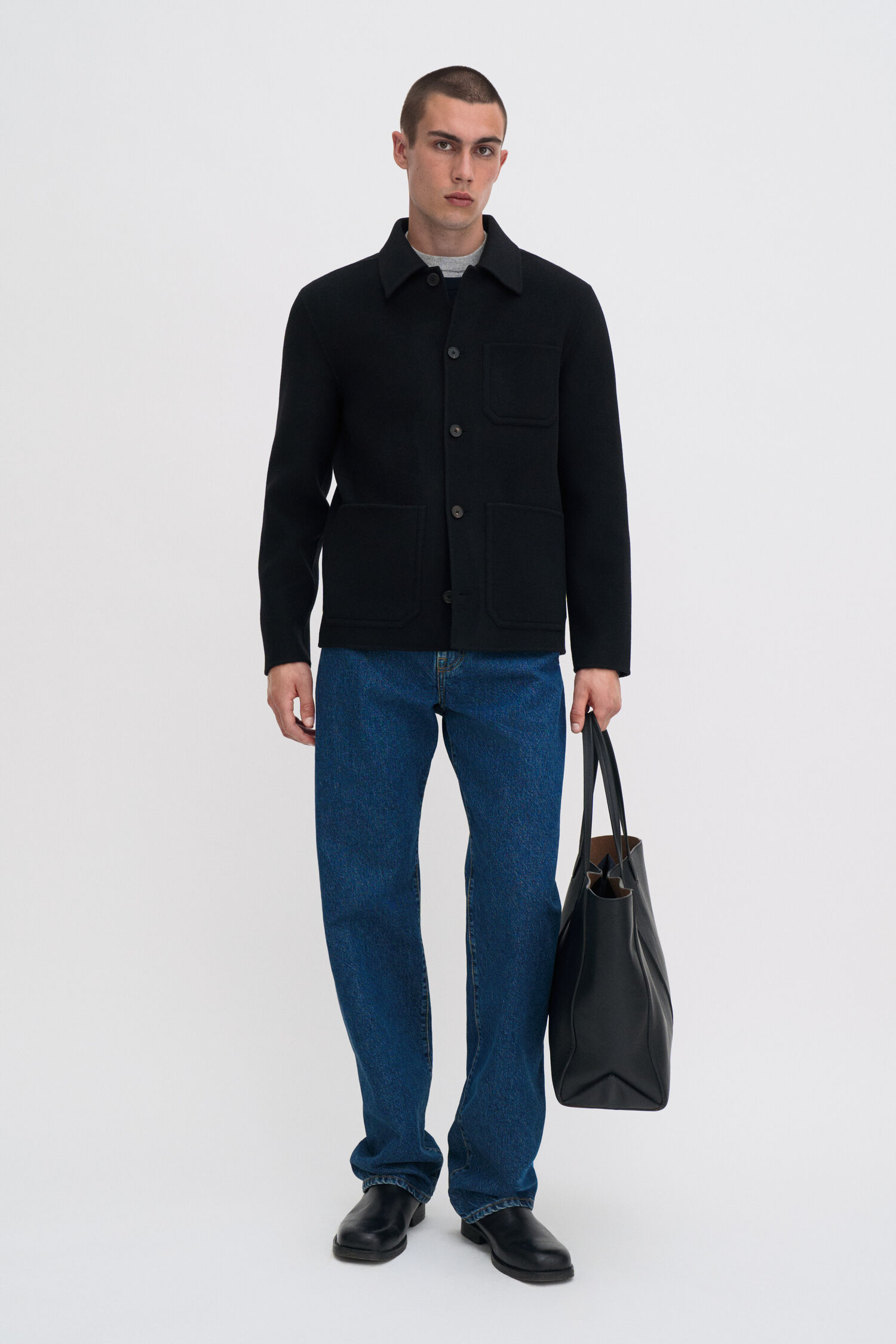 Doubl&eacute; Wool Work Jacket