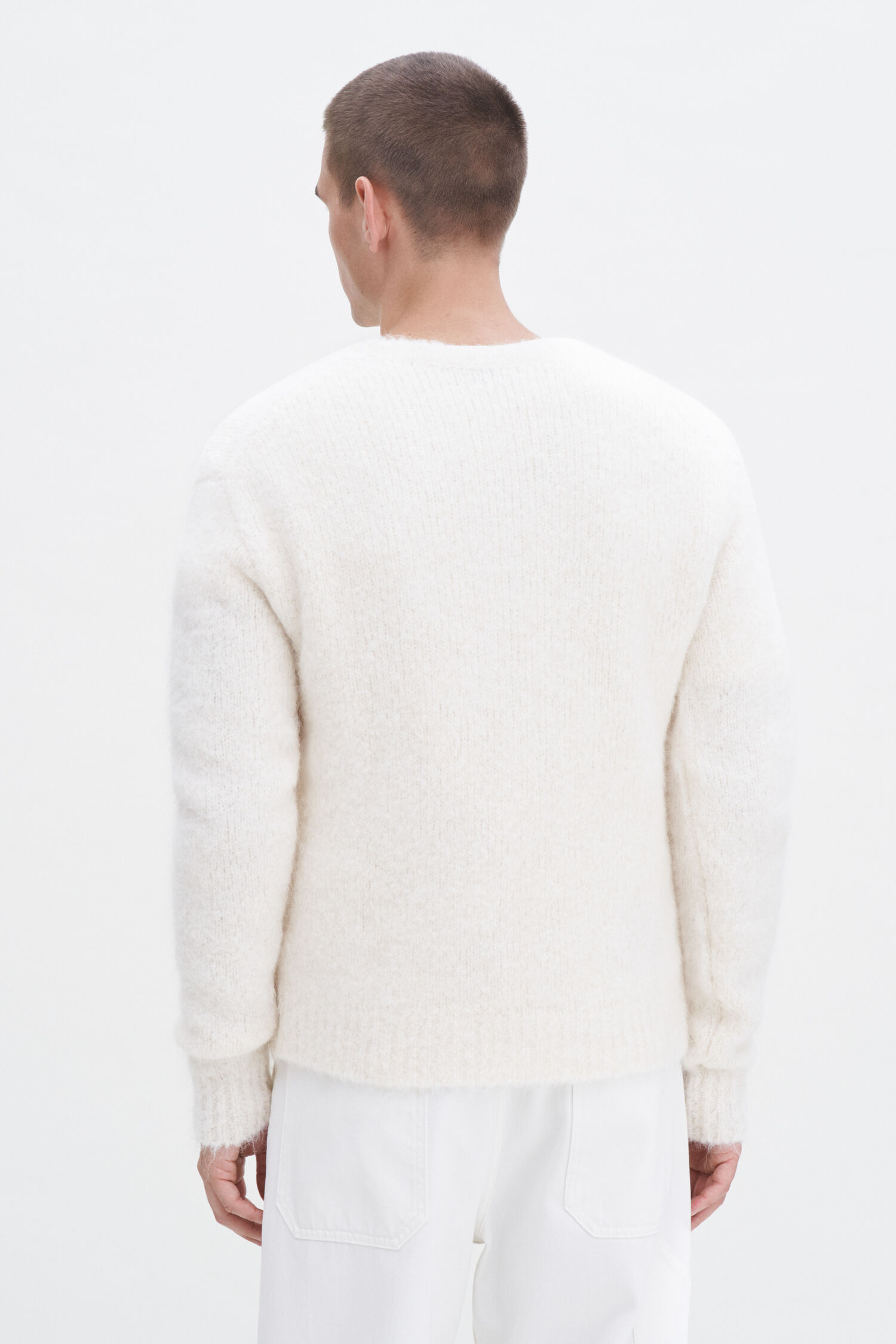 Soft Alpaca V-Neck Sweater