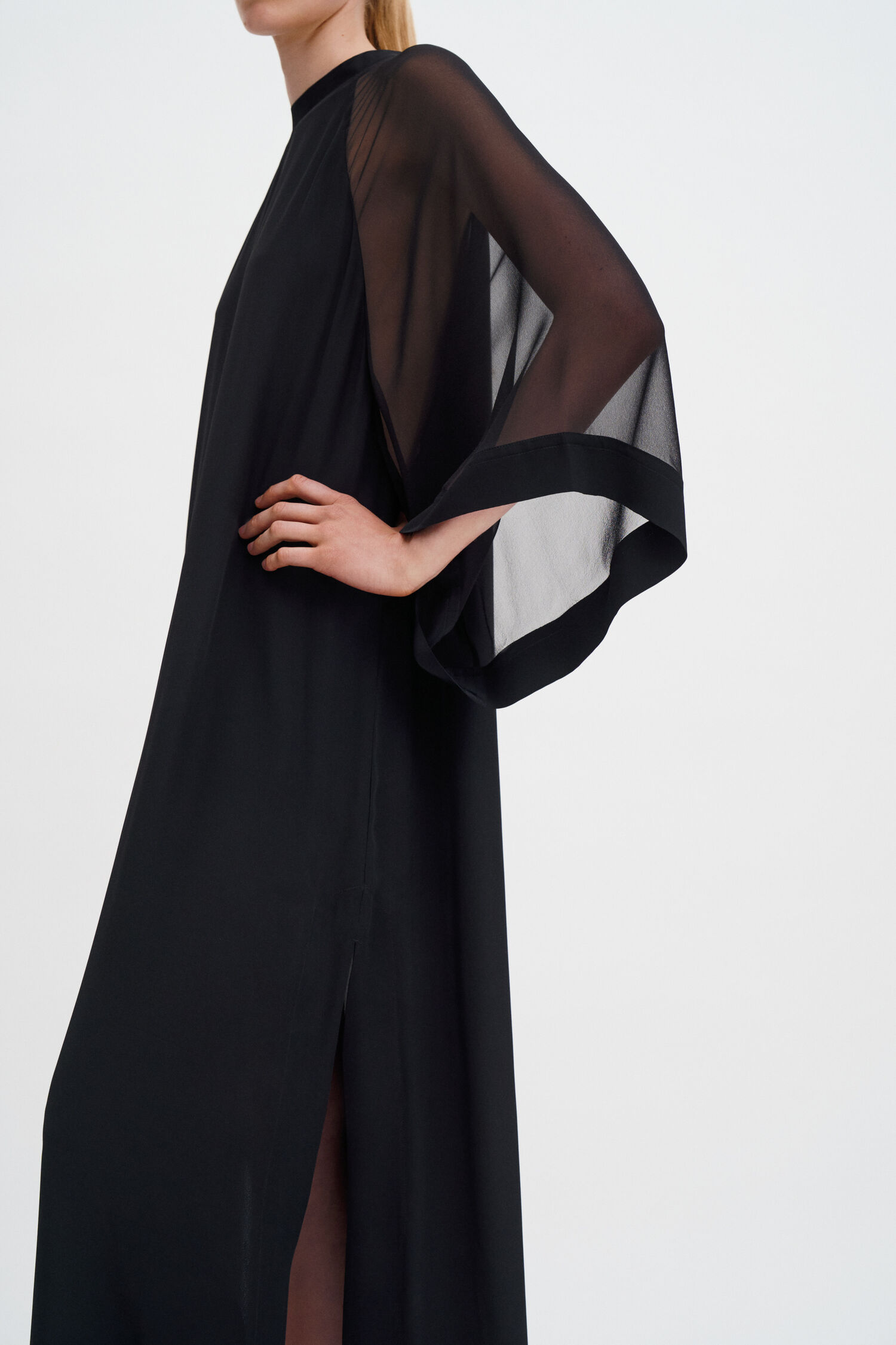 Sheer Raglan Kaftan
