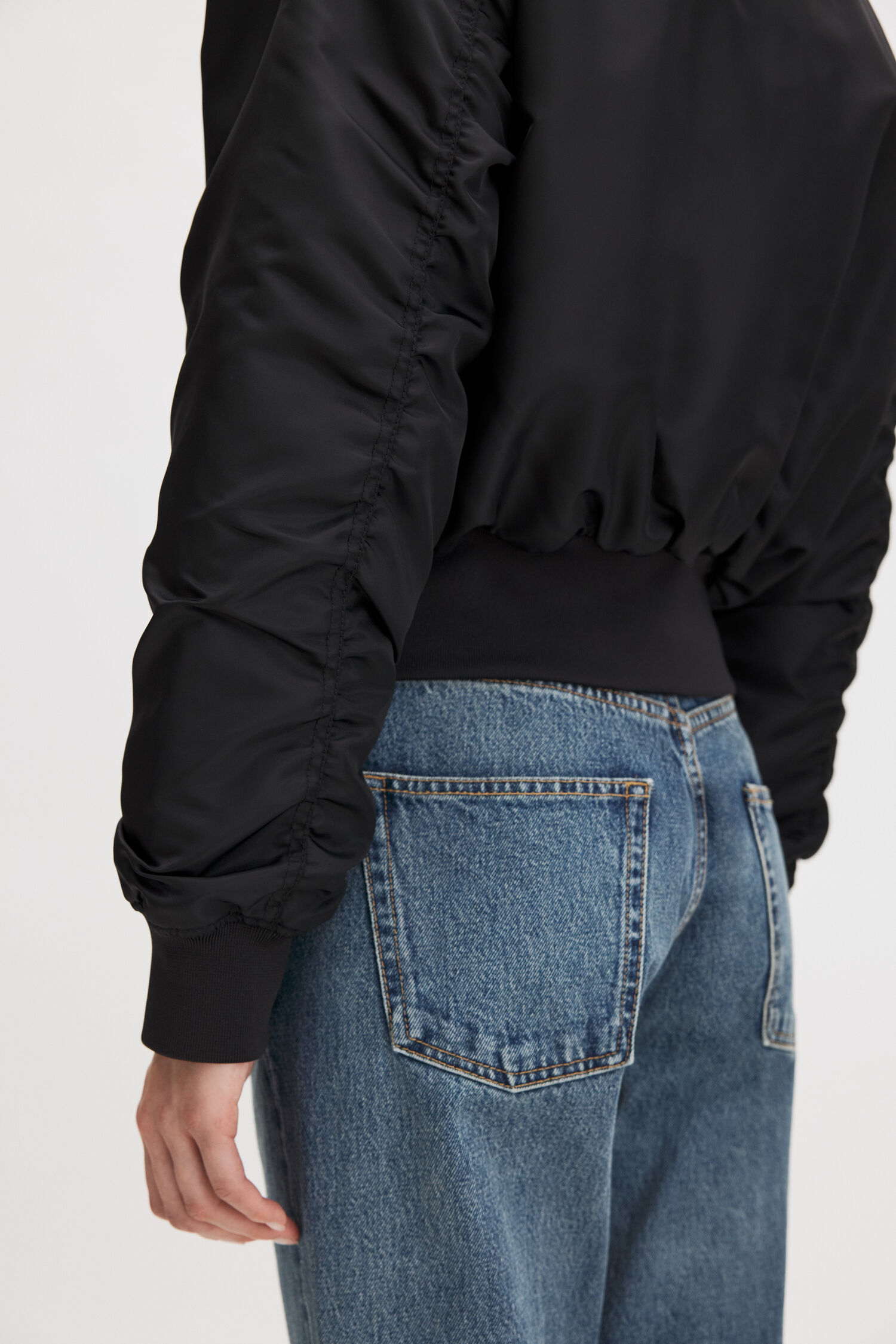 Nylon Zip Jacket