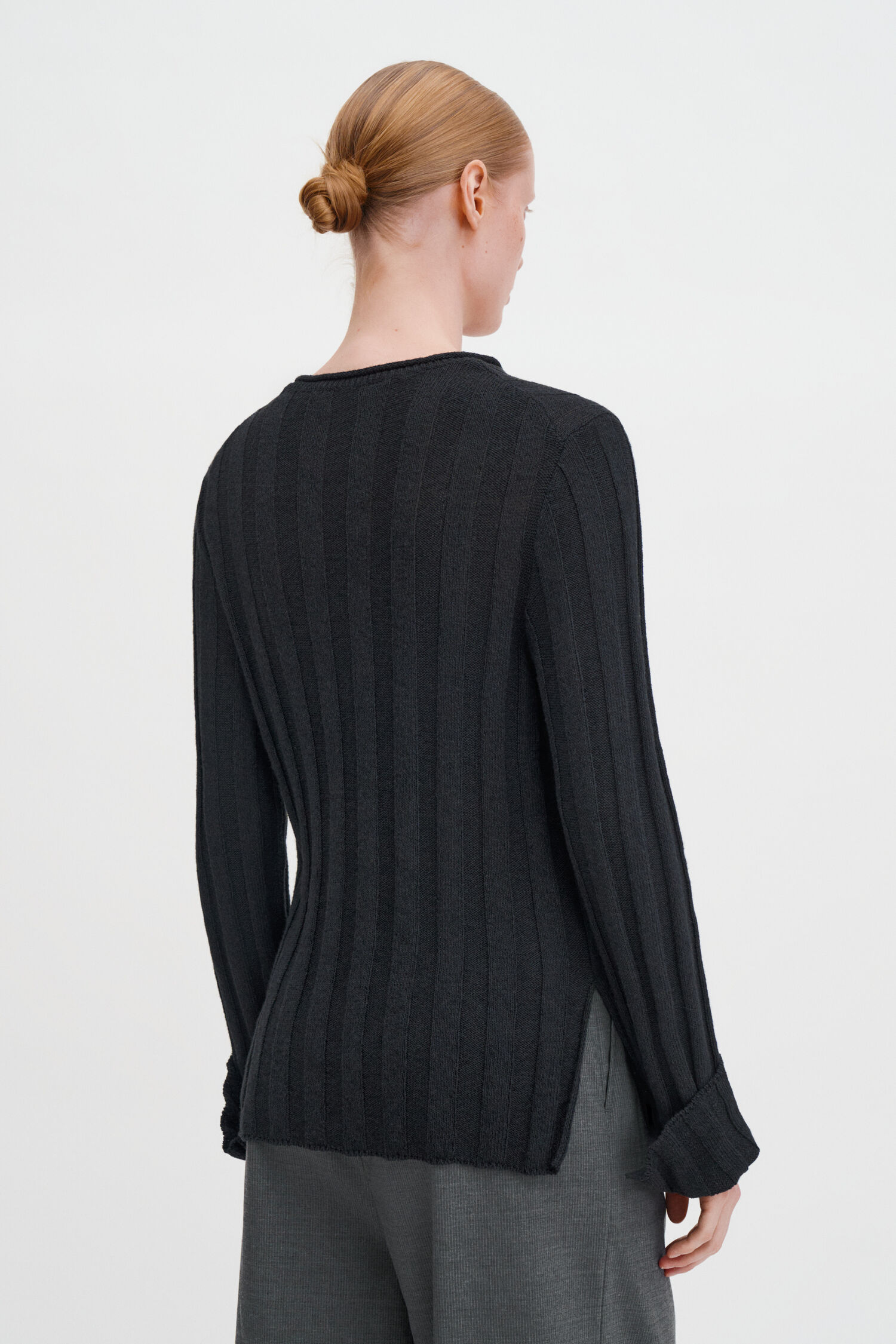 Linen Rib Sweater