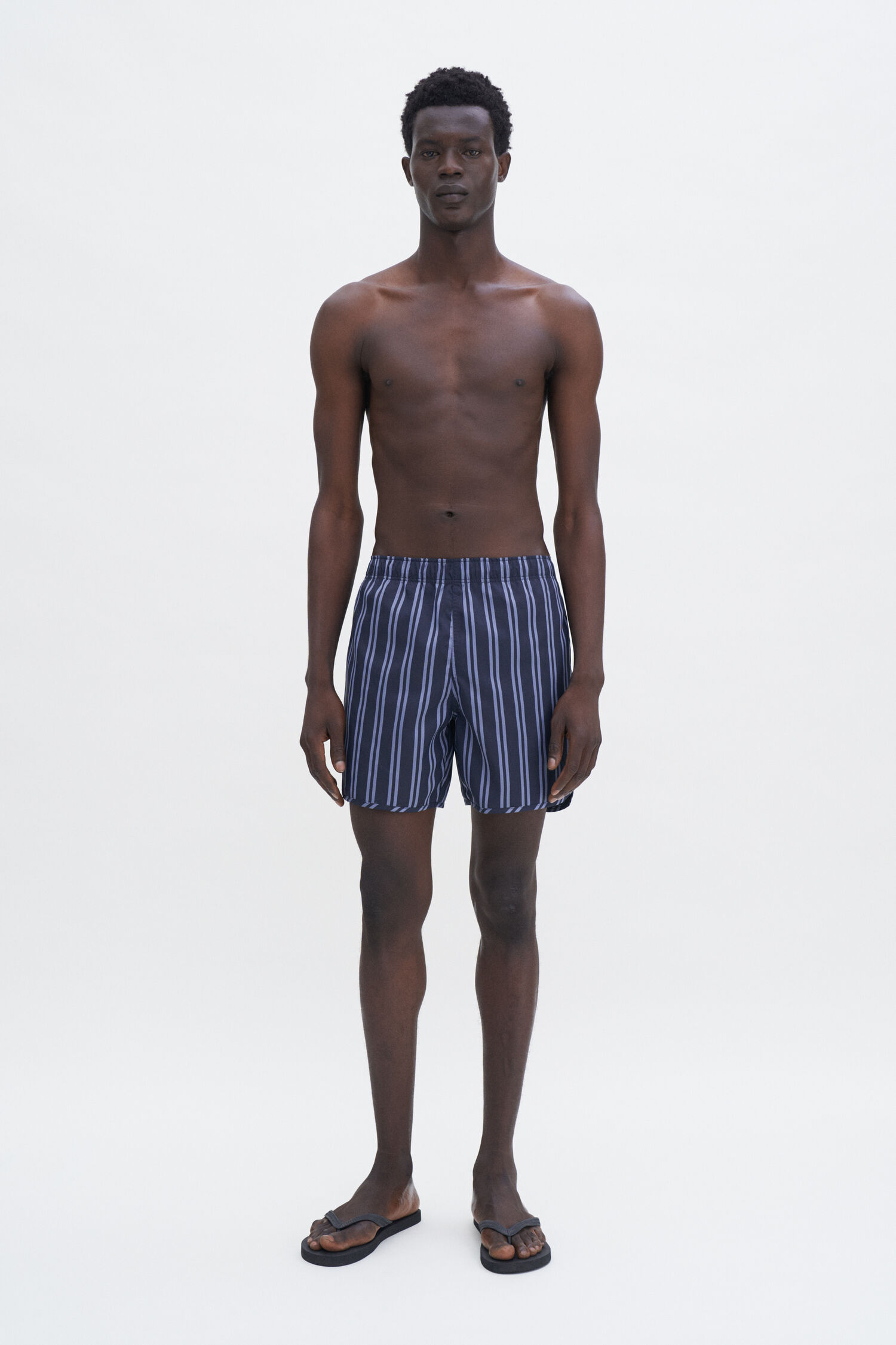 Striped Swim Shorts