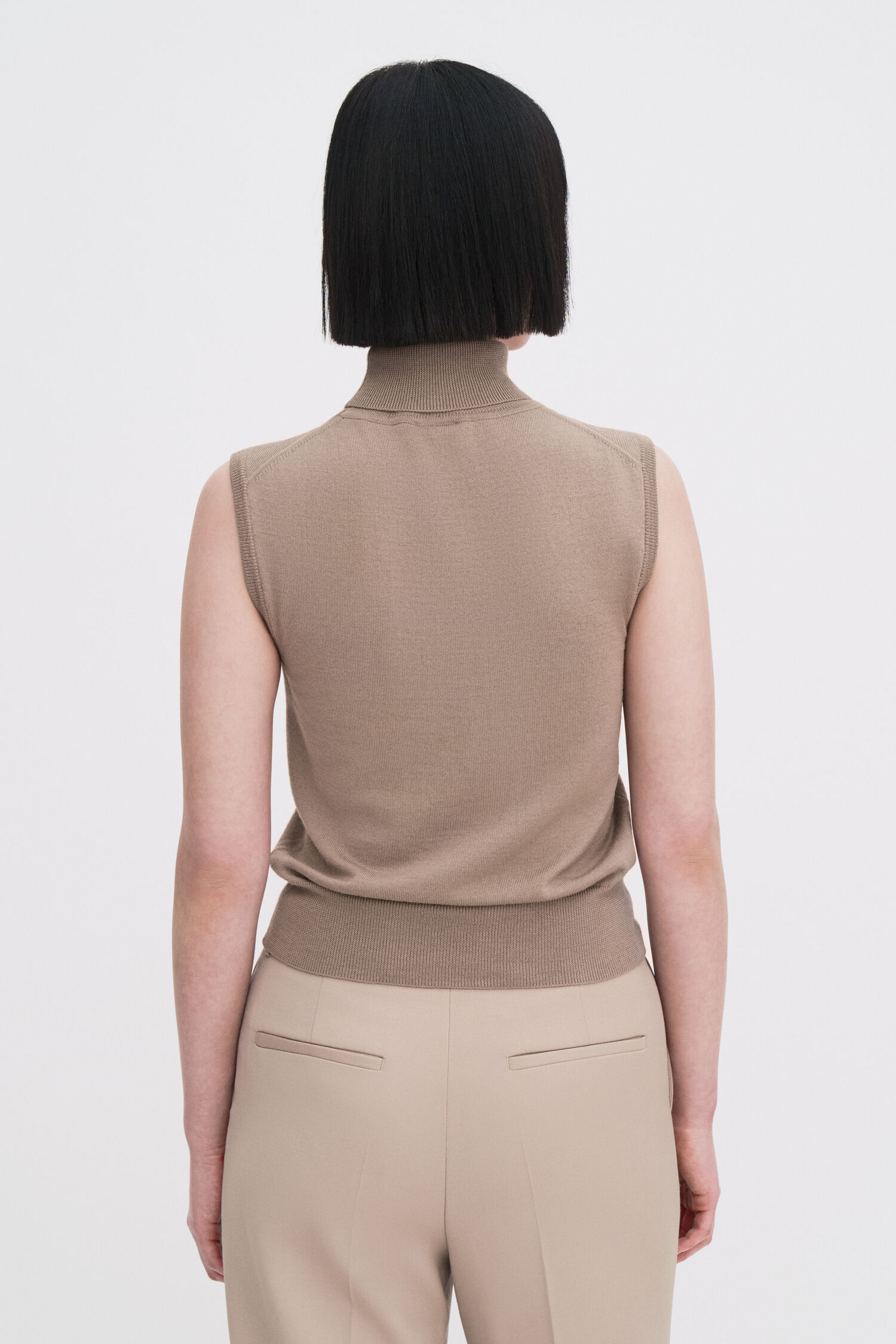 Turtleneck Vest