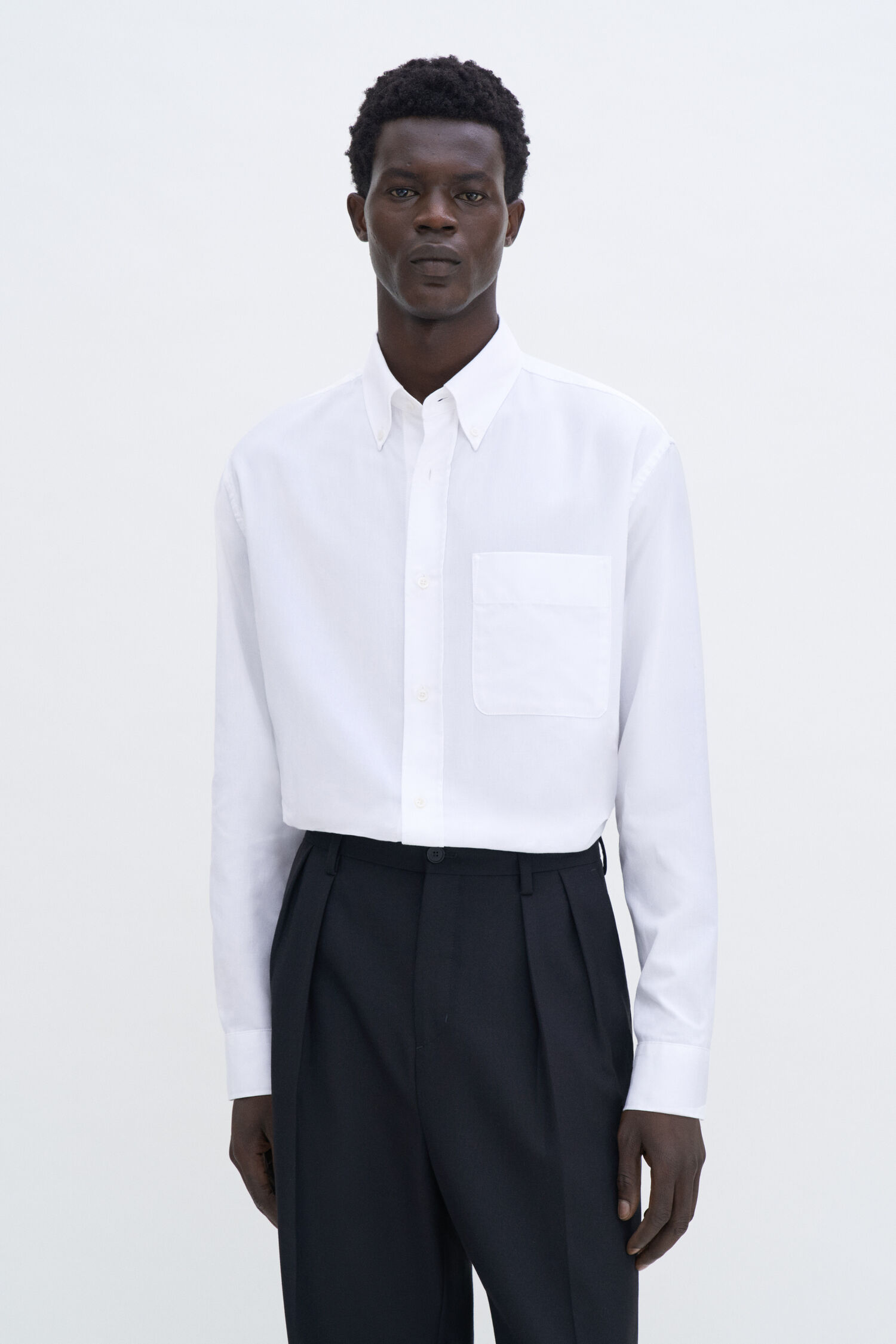 Relaxed Oxford Cotton Shirt