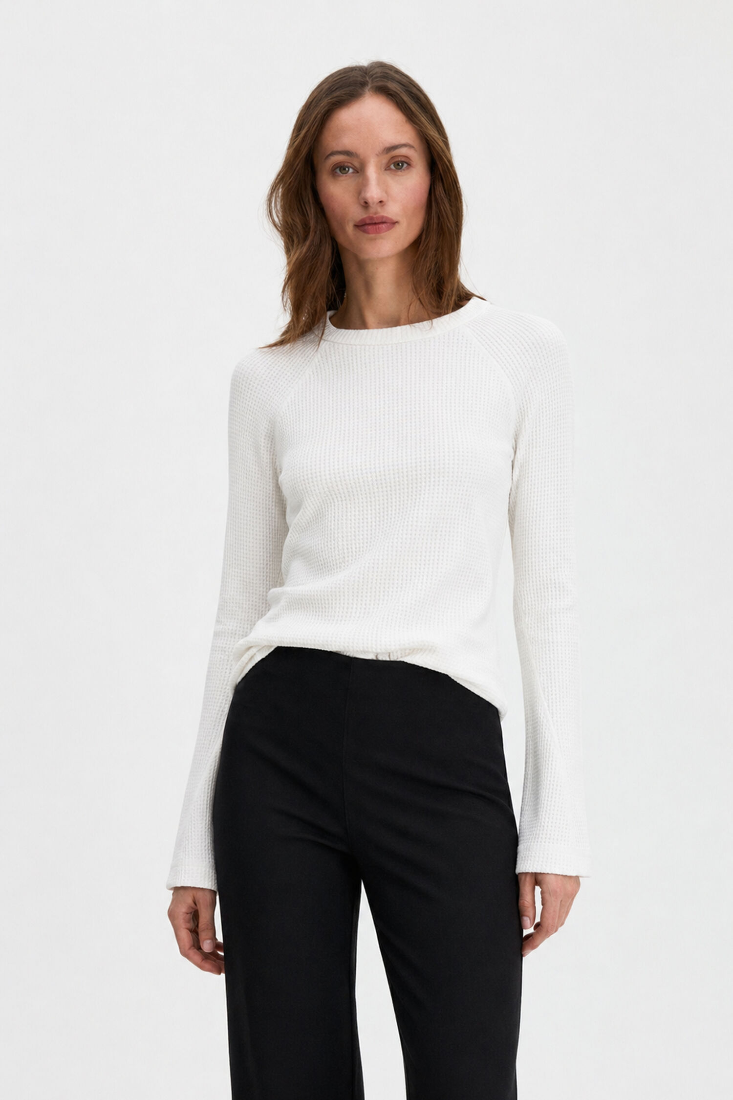 Waffle Sweater