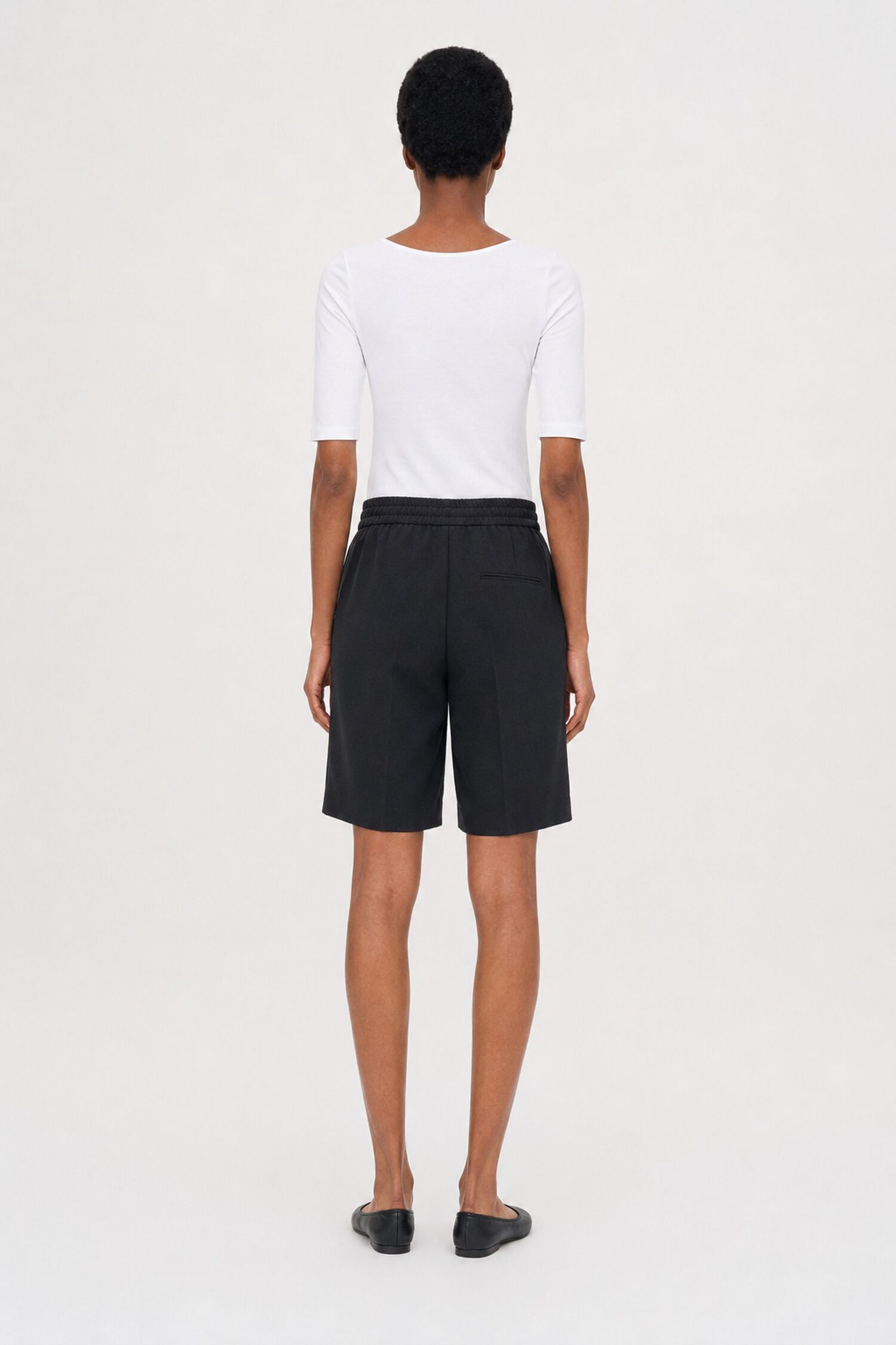 Matte High Waisted Shorts