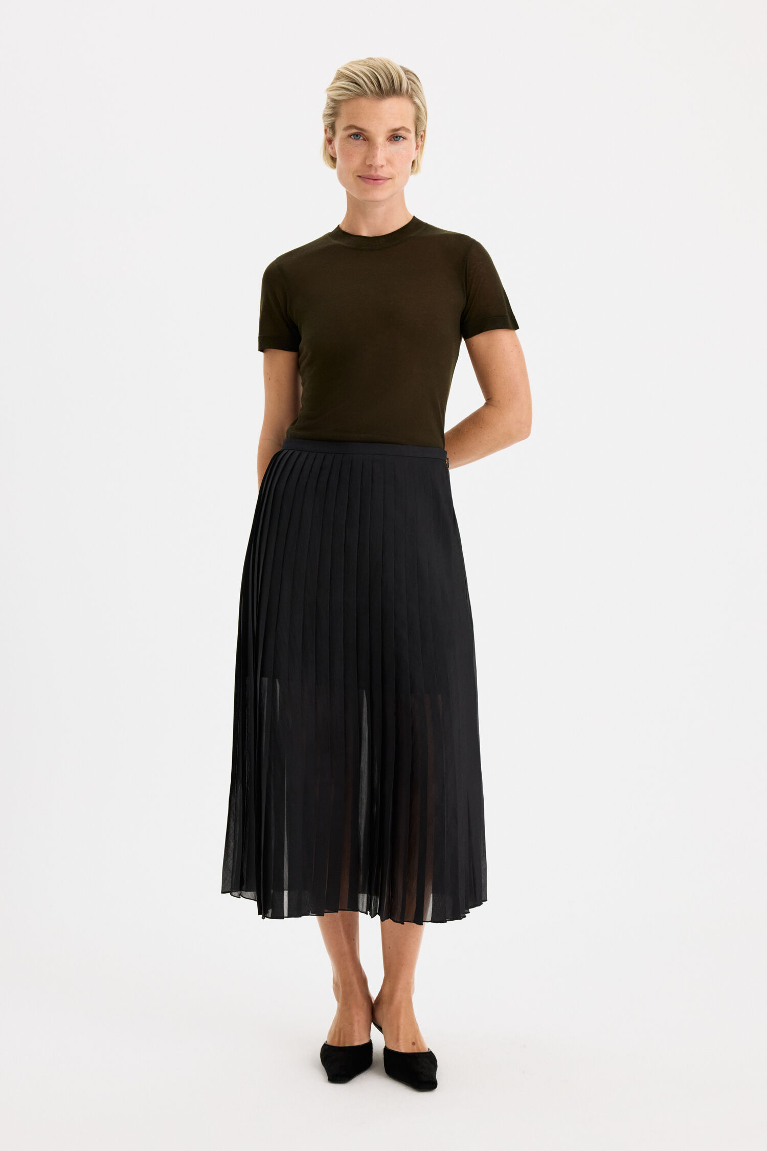 Lyocell Cashmere Tee