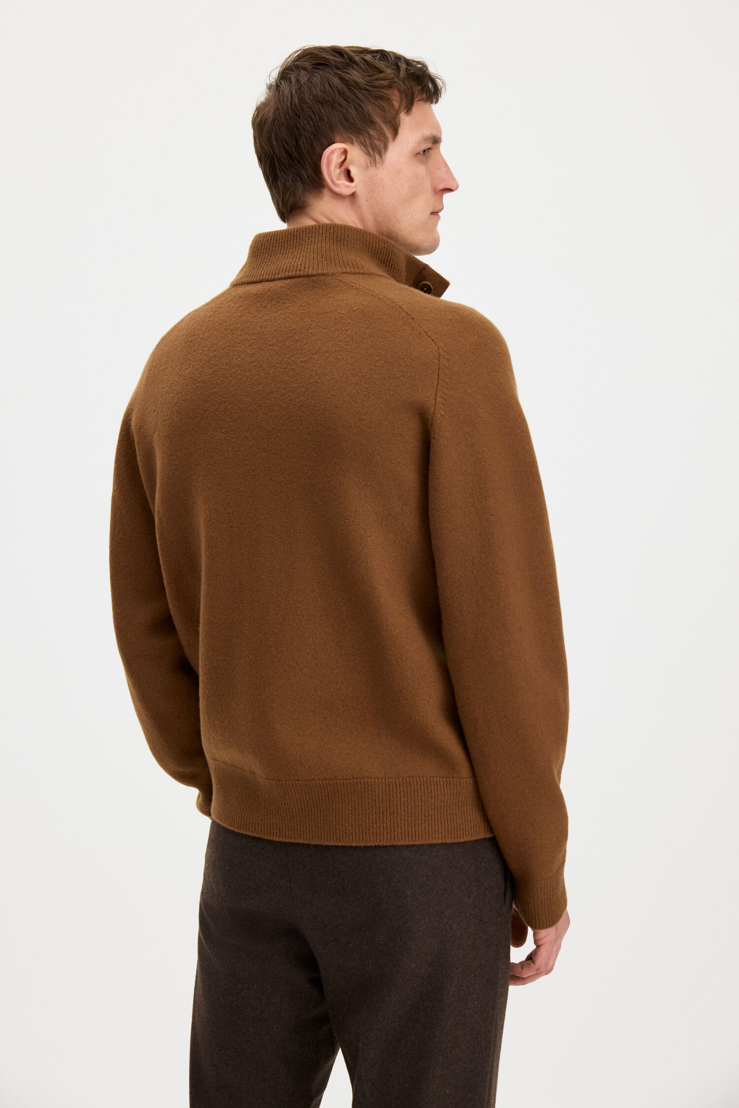 Felted Knit Overshirt