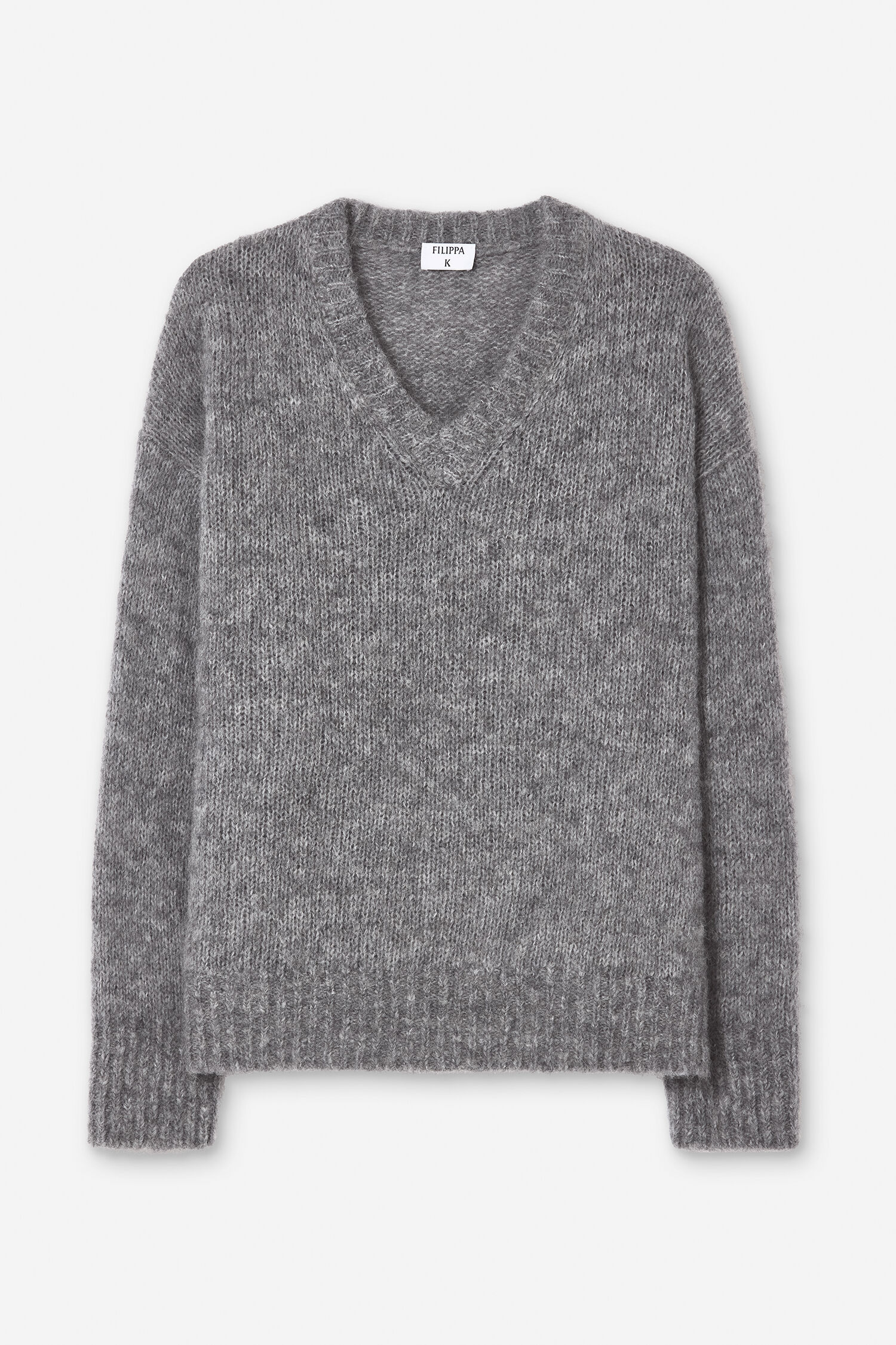 Hairy Alpaca V-Neck Sweater