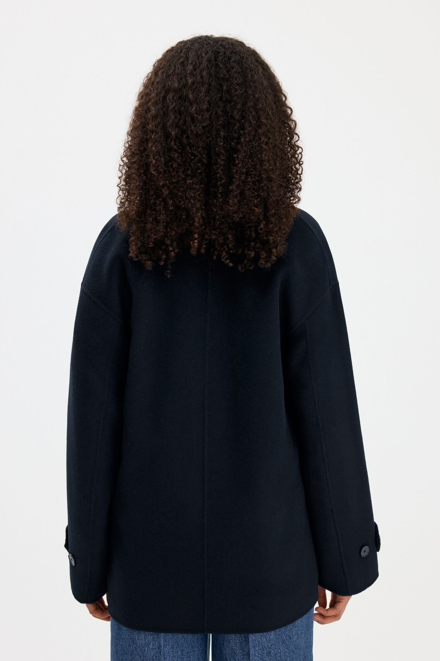 Audrey Wool Doubl&eacute; Jacket