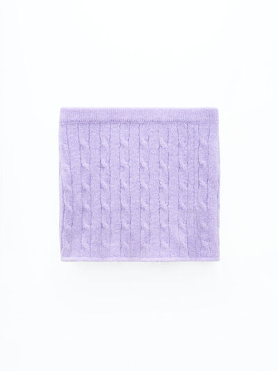 Braided Mohair Knit Skirt