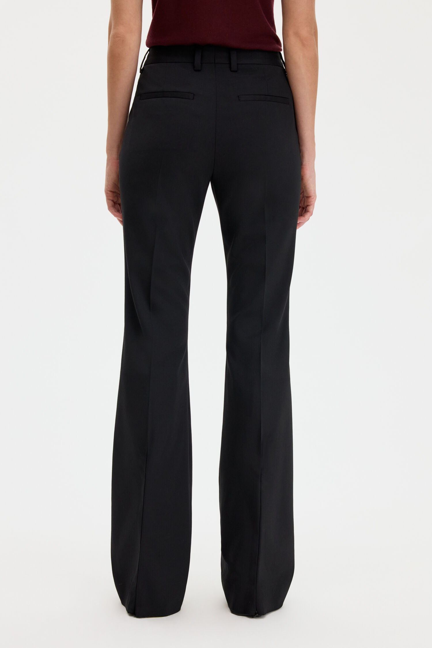 Slim Bootcut Trousers