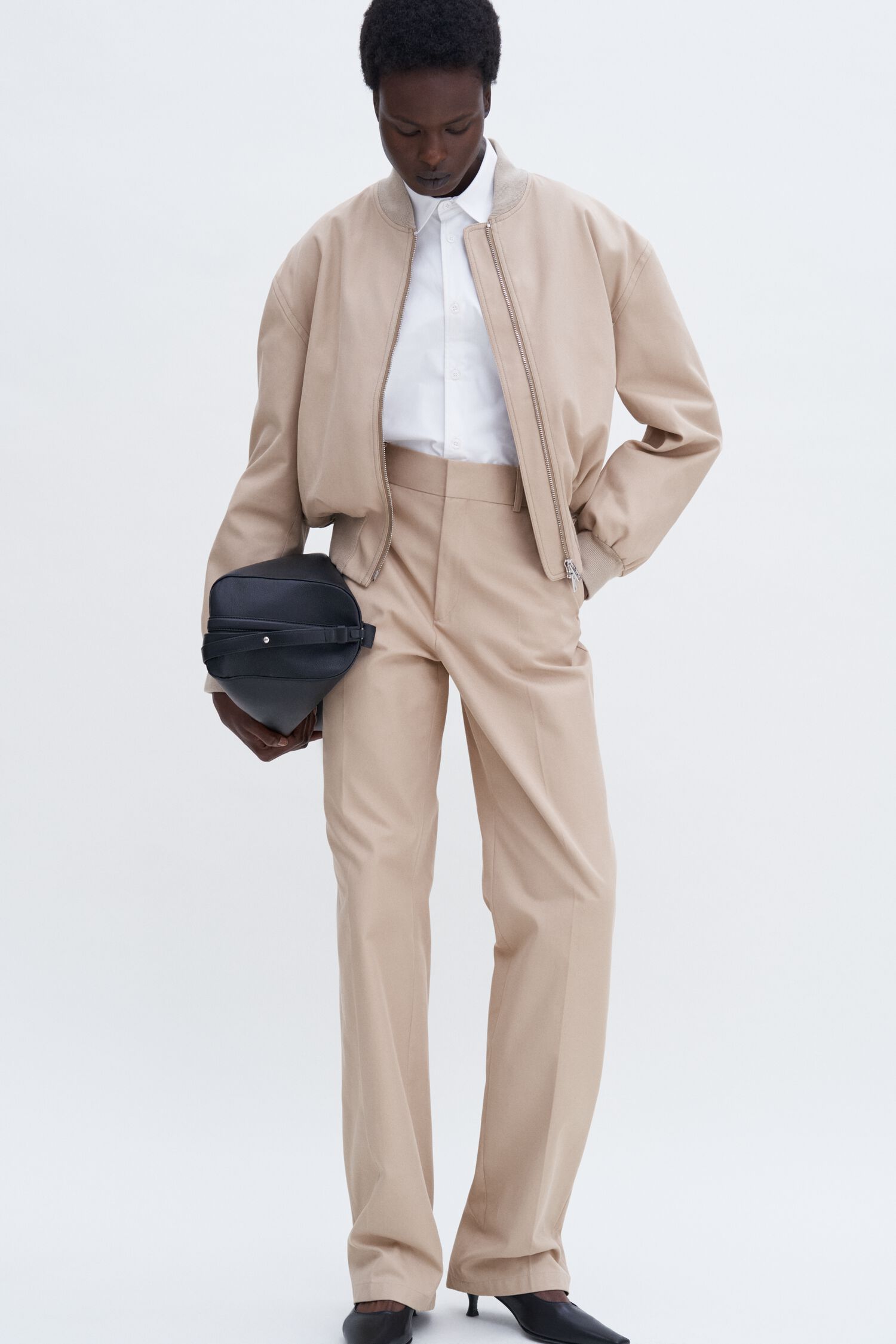 Tailored Cotton Trousers