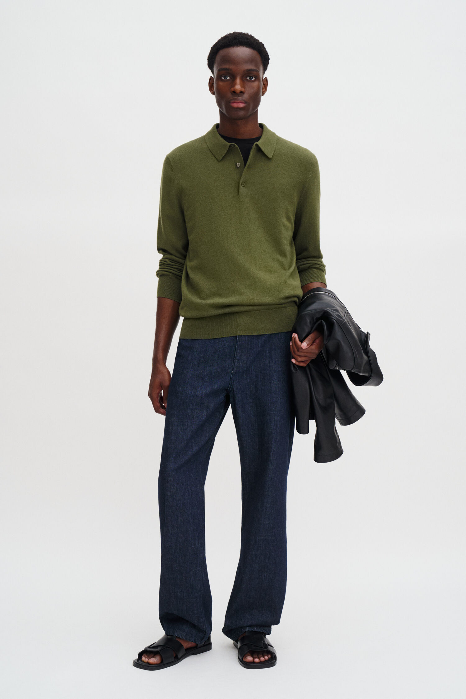 Knitted Polo Shirt