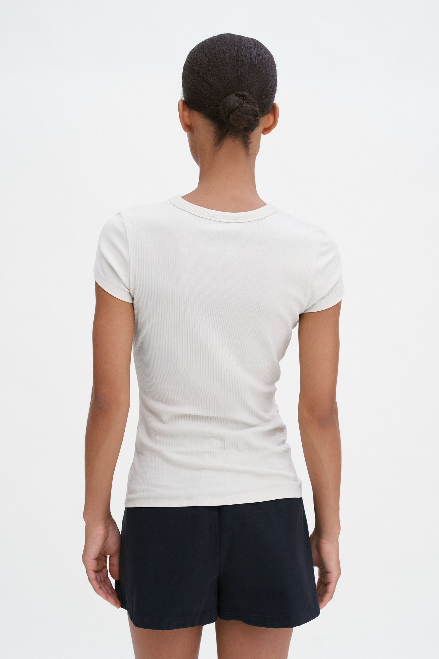 Fine Rib Tee