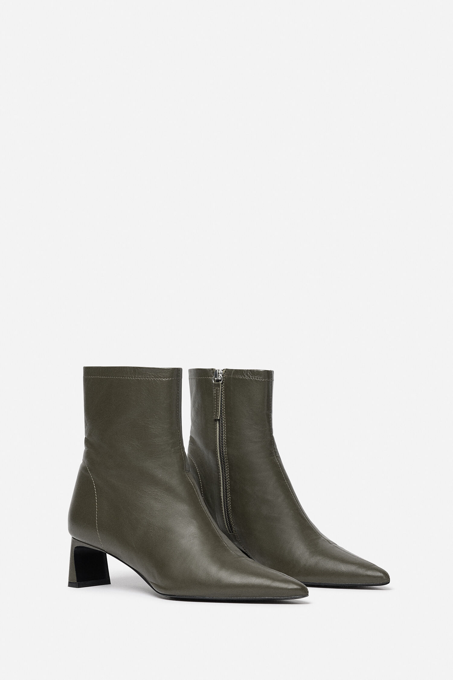 Kitten Heel Ankle Bootie