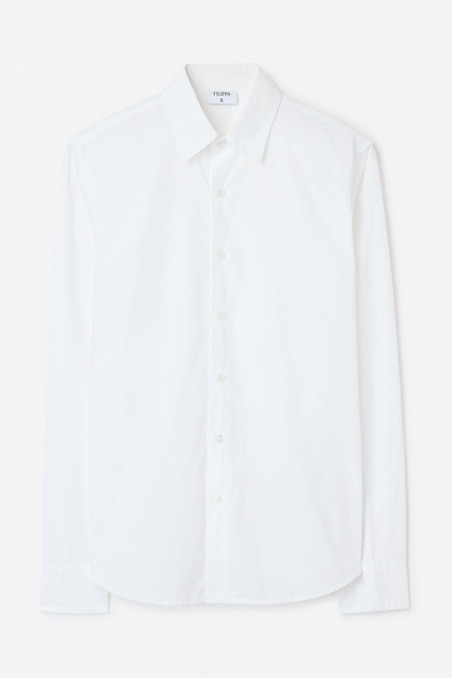 Slim Washed Cotton Shirt