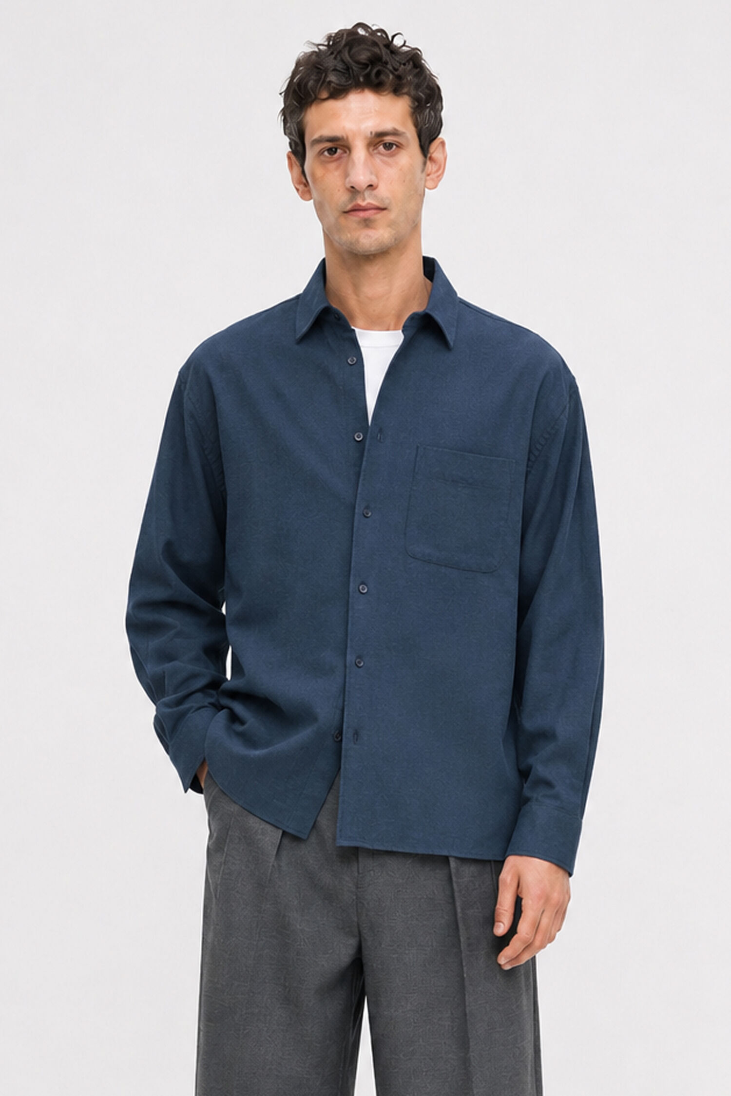 Relaxed Cotton Shirt