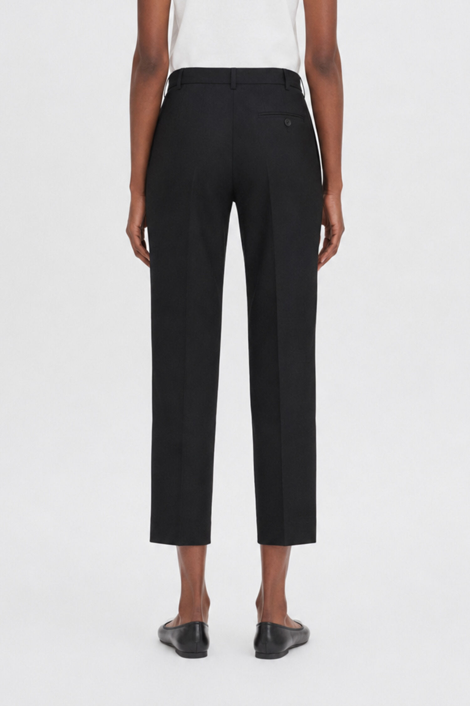 Emma Cropped Cool Wool Trouser