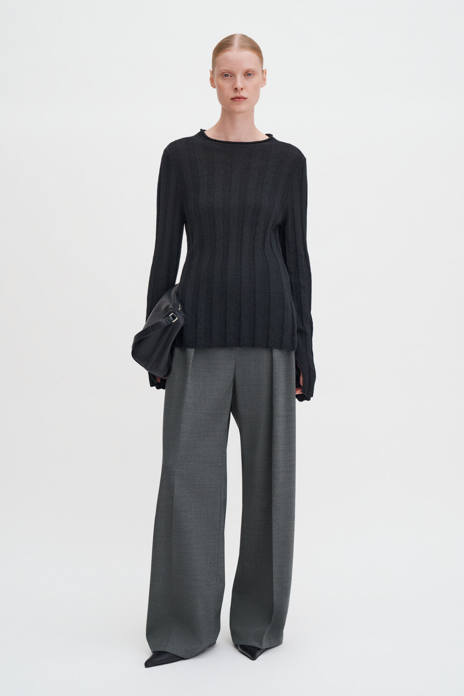 Linen Rib Sweater