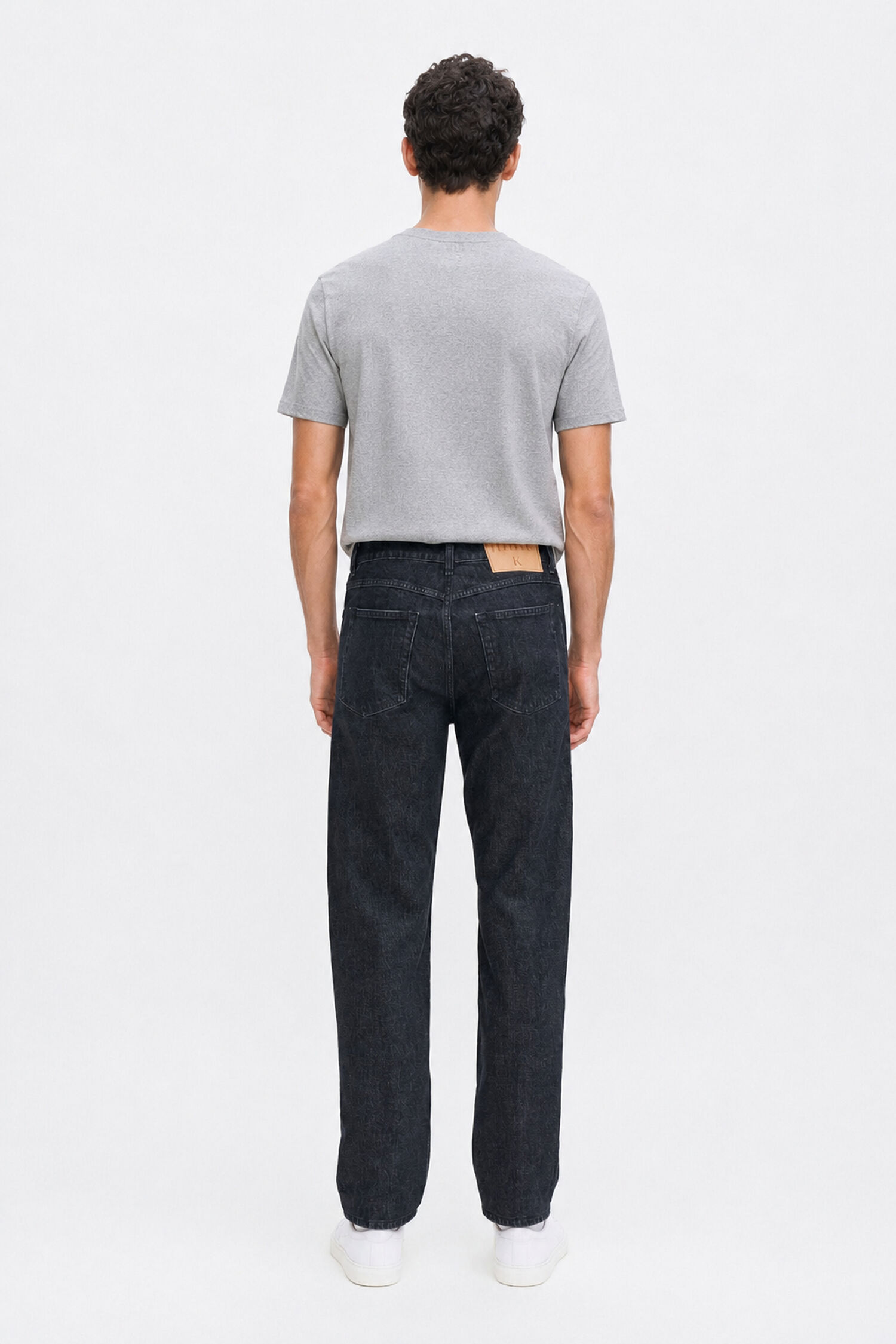 Tapered Cropped Jeans