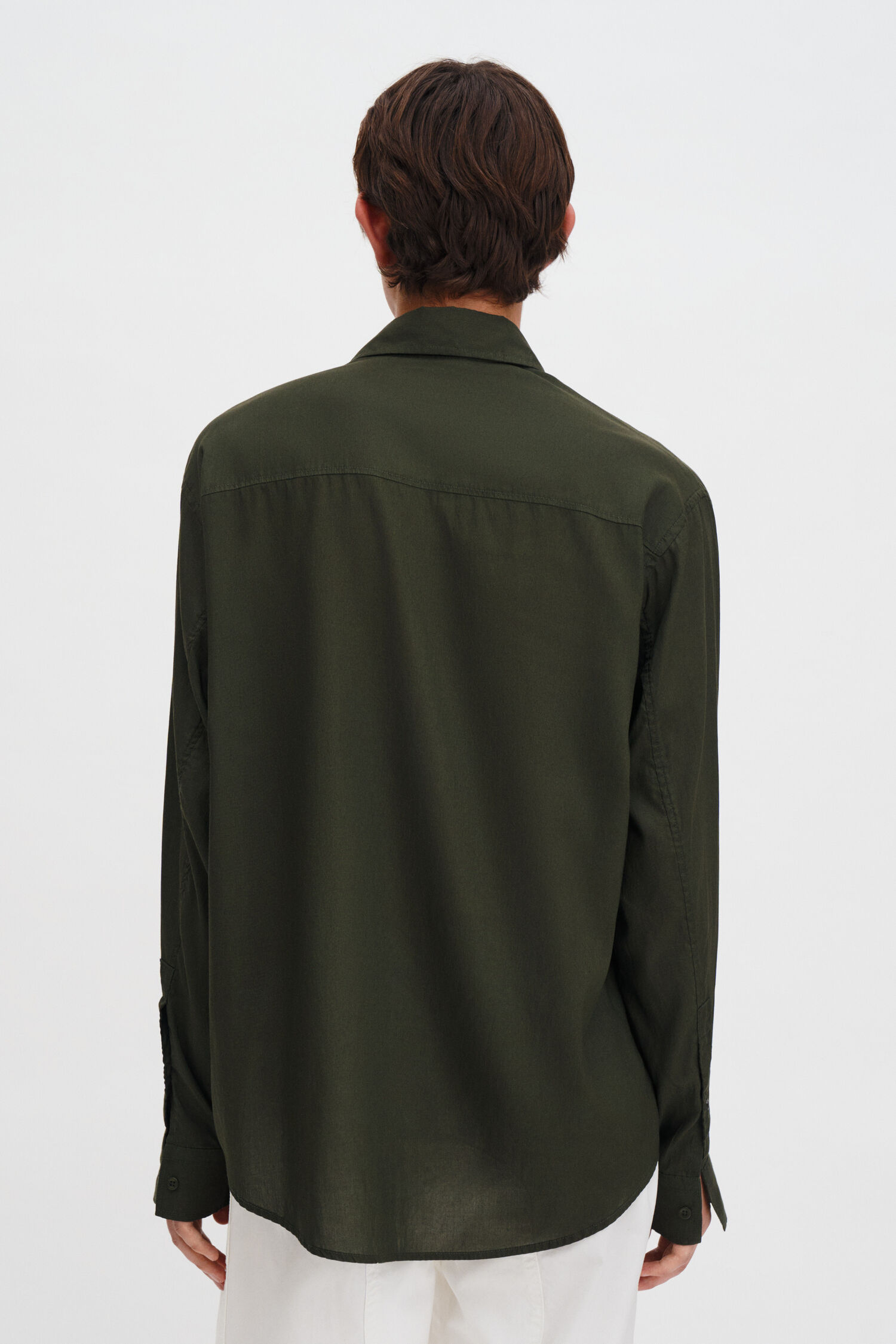 Relaxed Voile Shirt