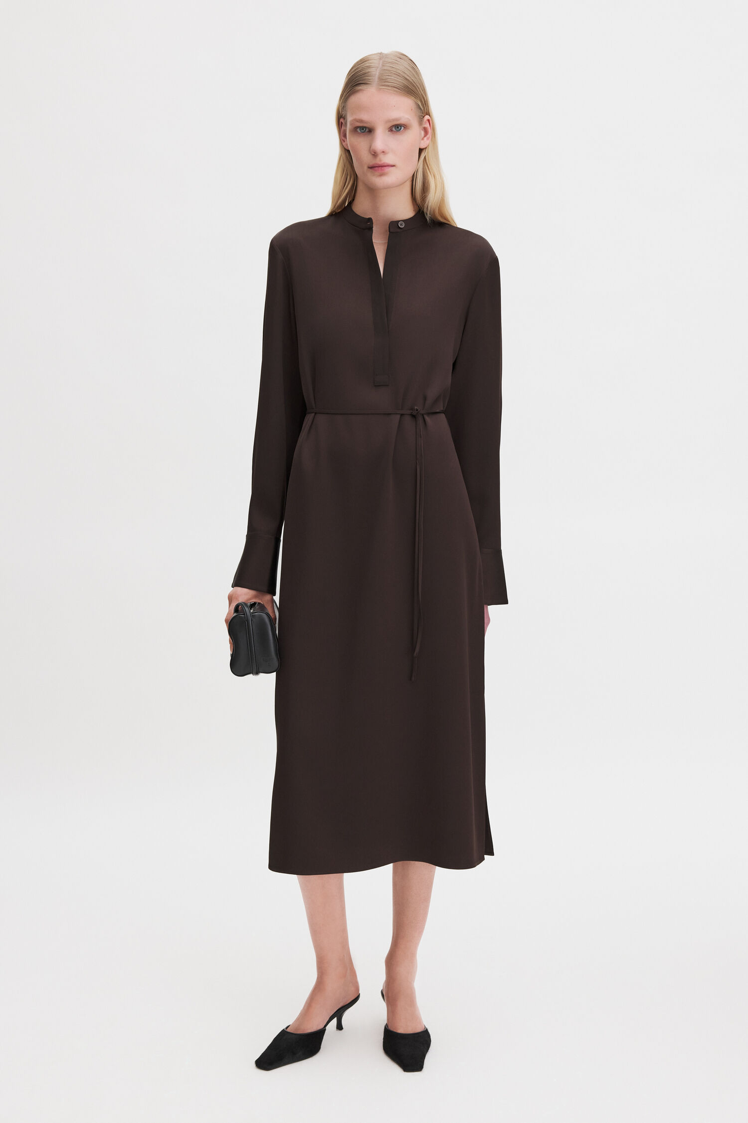Half Placket Dress