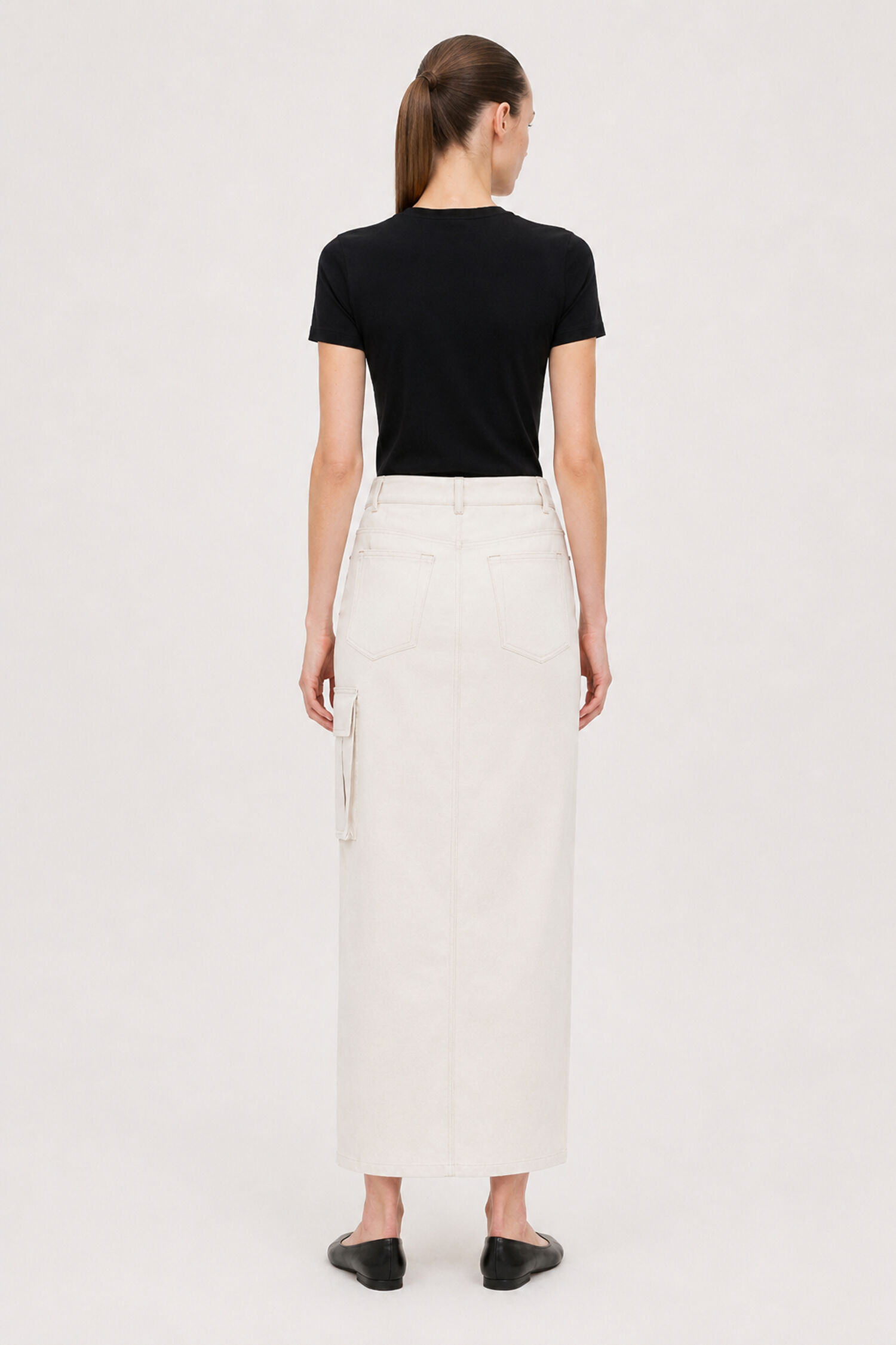 Long Cargo Skirt