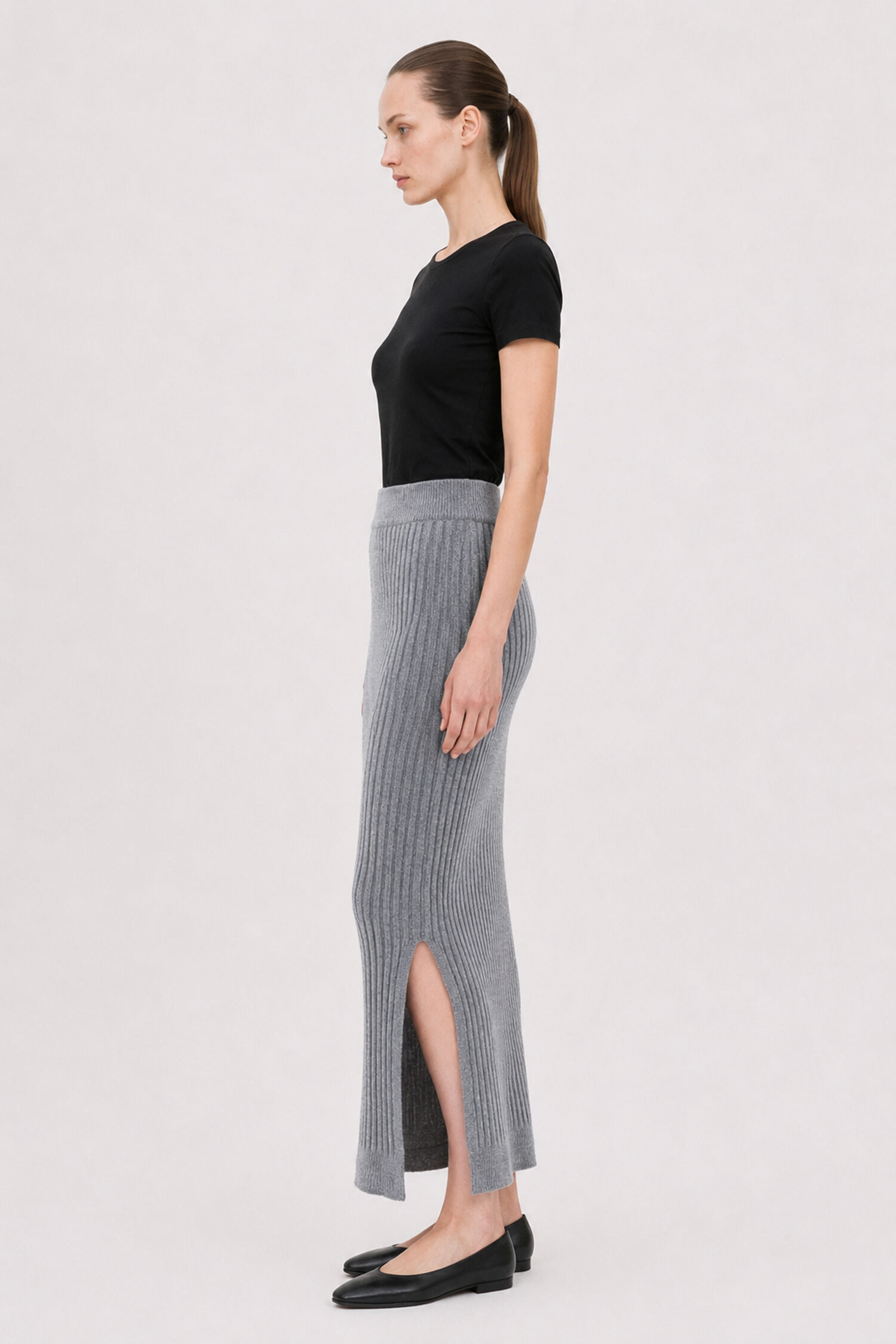 Rib Knit Skirt