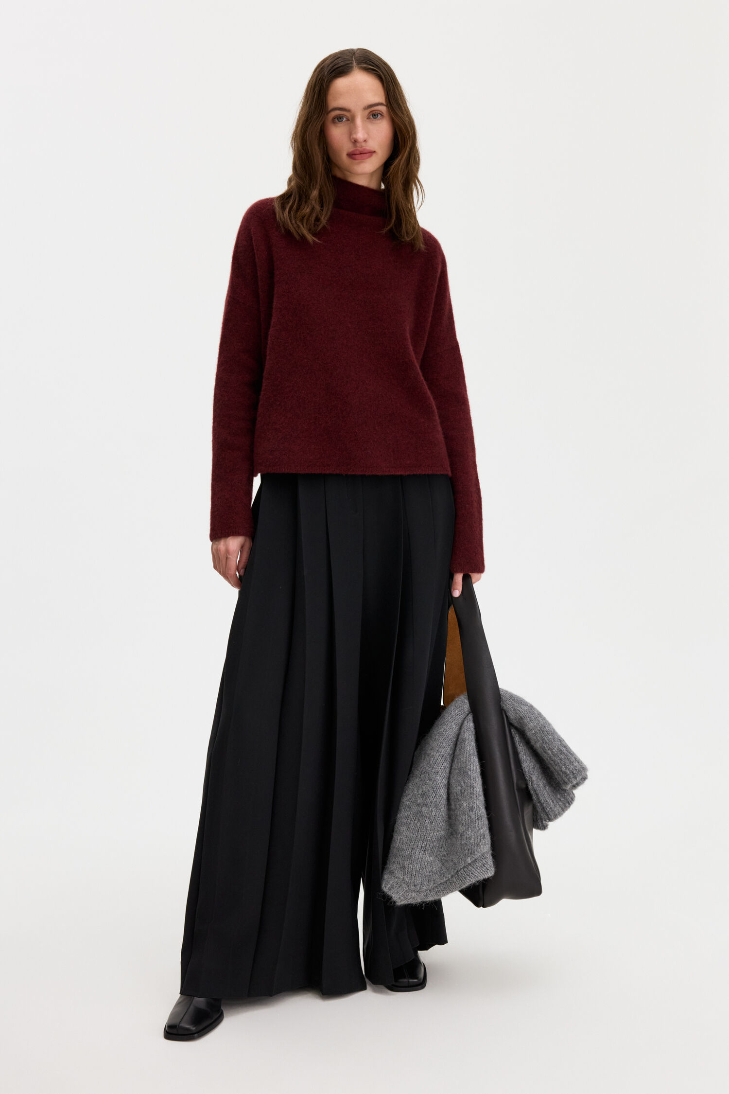 Mika Yak Funnelneck Sweater