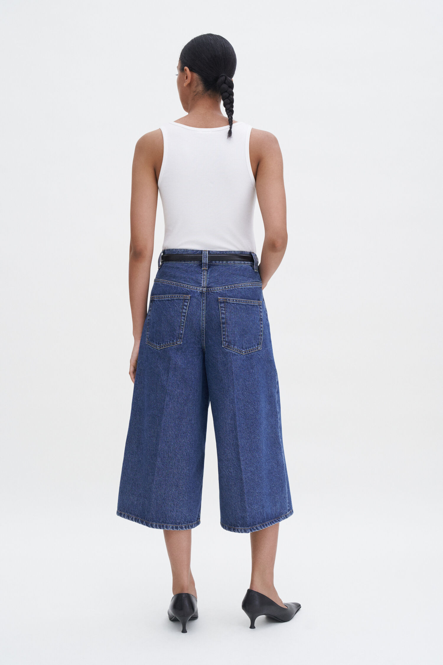 Jean Work Shorts