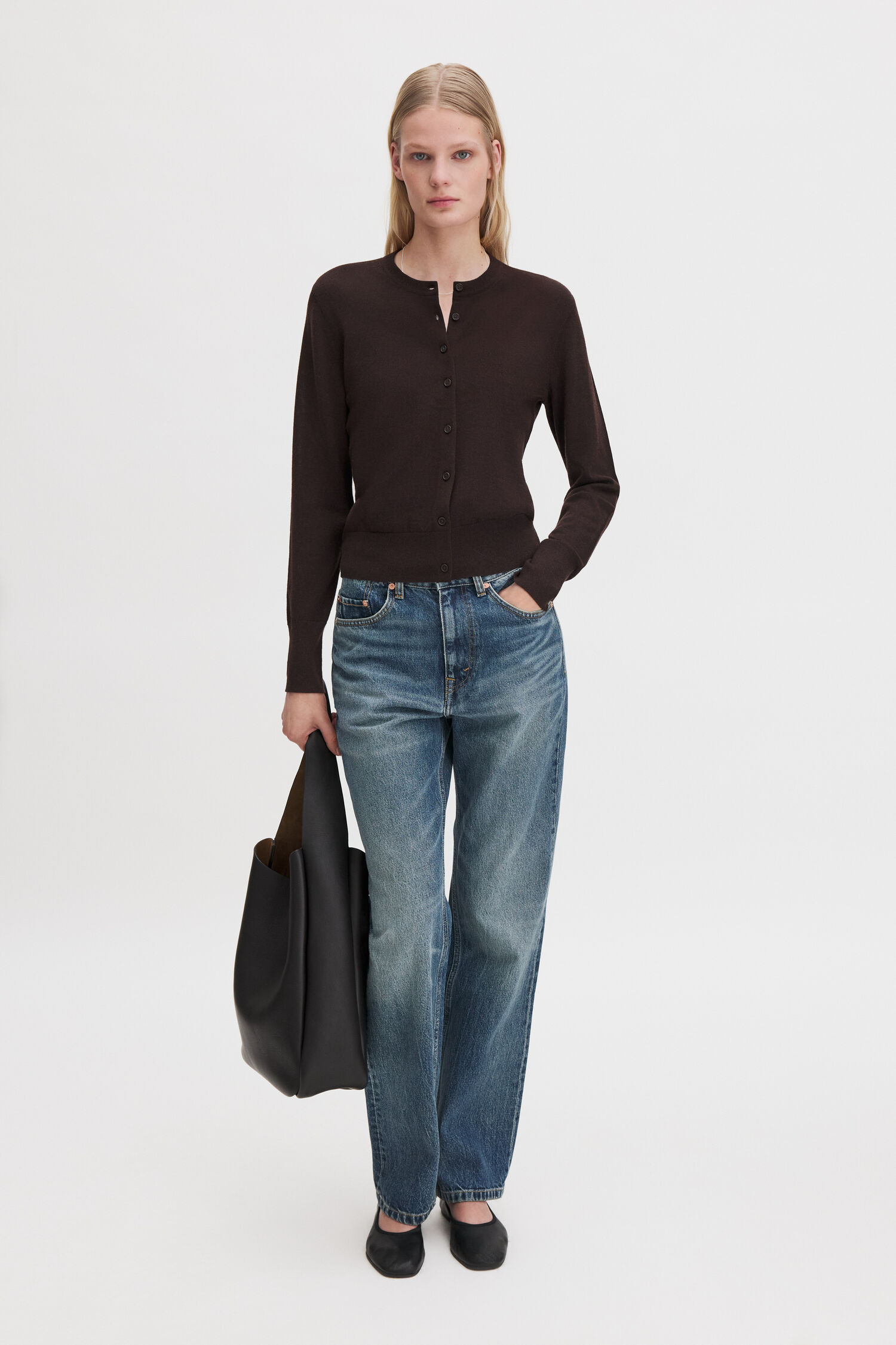 Merino Short Cardigan