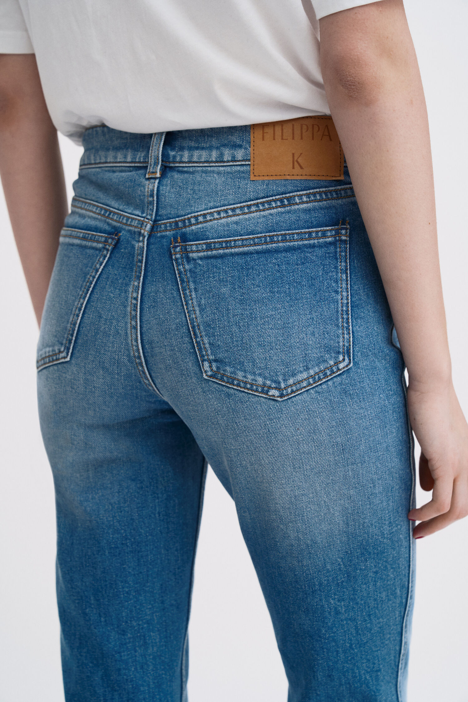 Stacked Bootcut Jeans