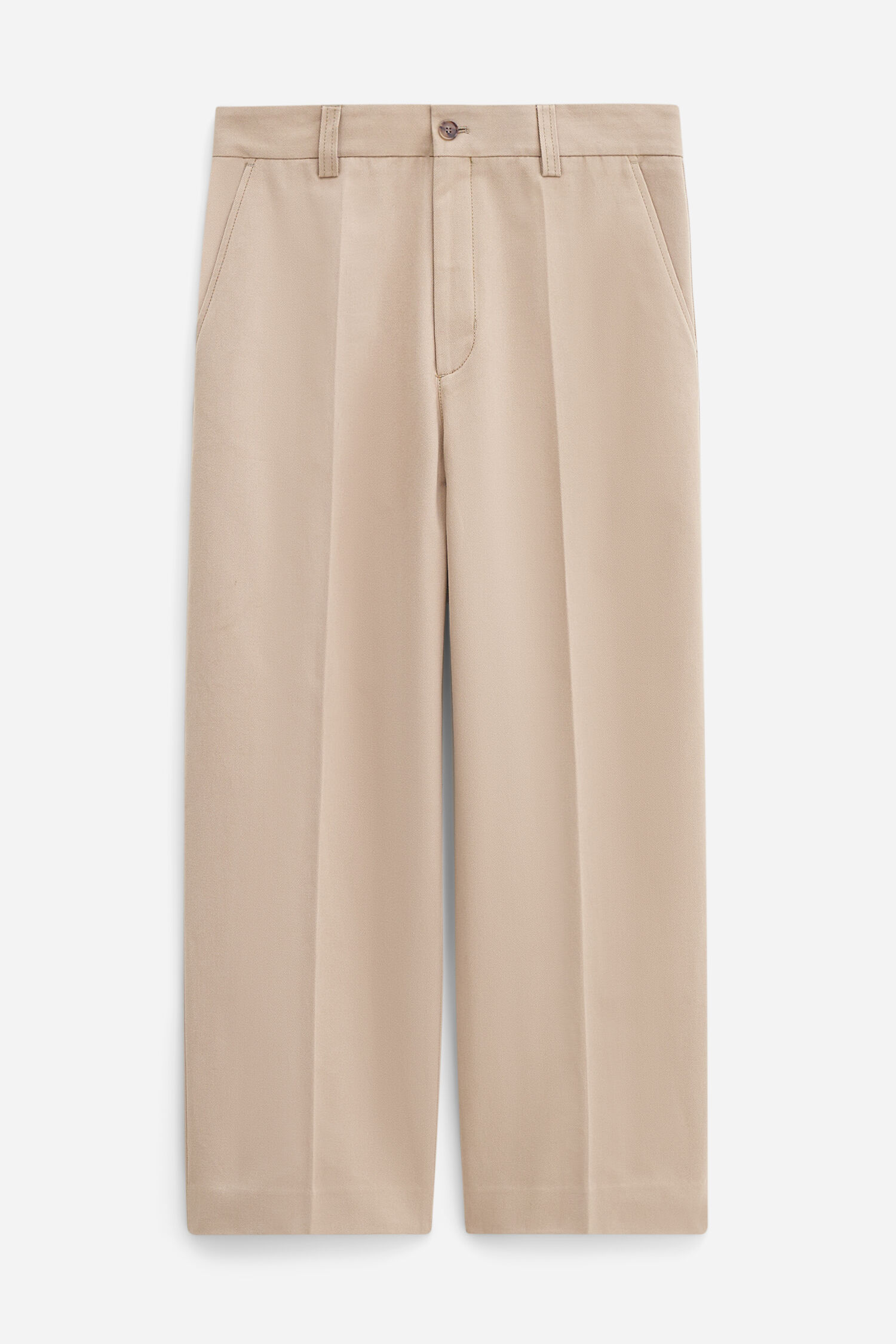 Oversized Cropped Work Trouser