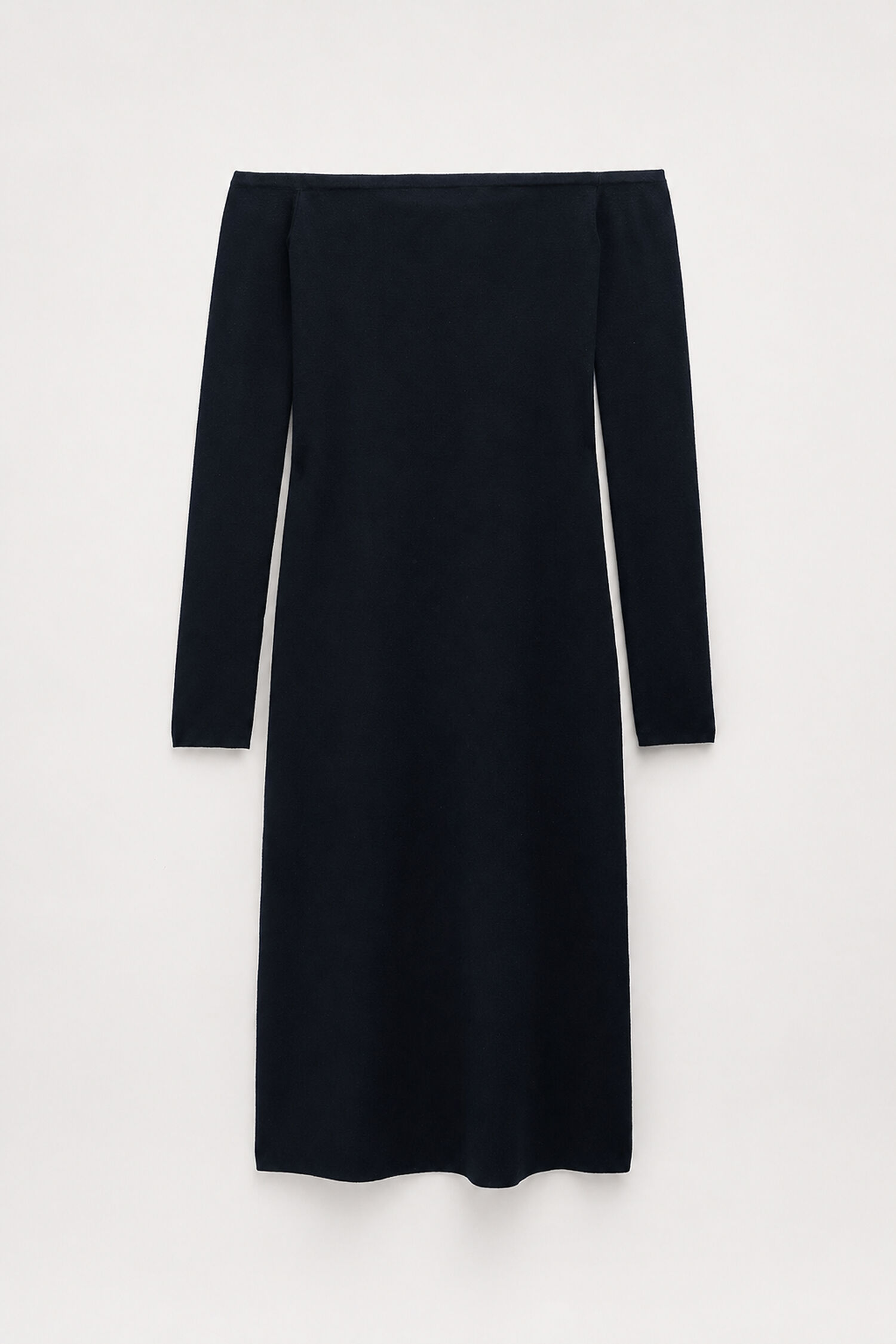 Off Shoulder Knit Dress