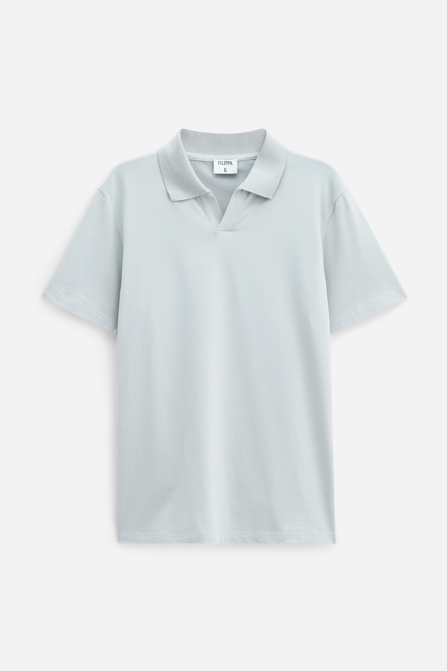 Stretch Cotton Polo T-Shirt