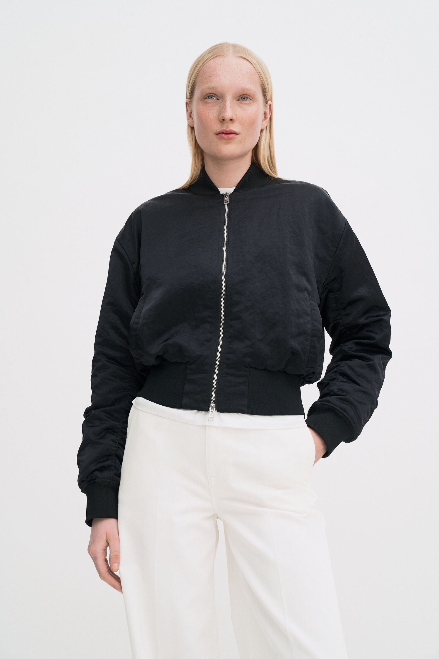 Nylon Zip Jacket