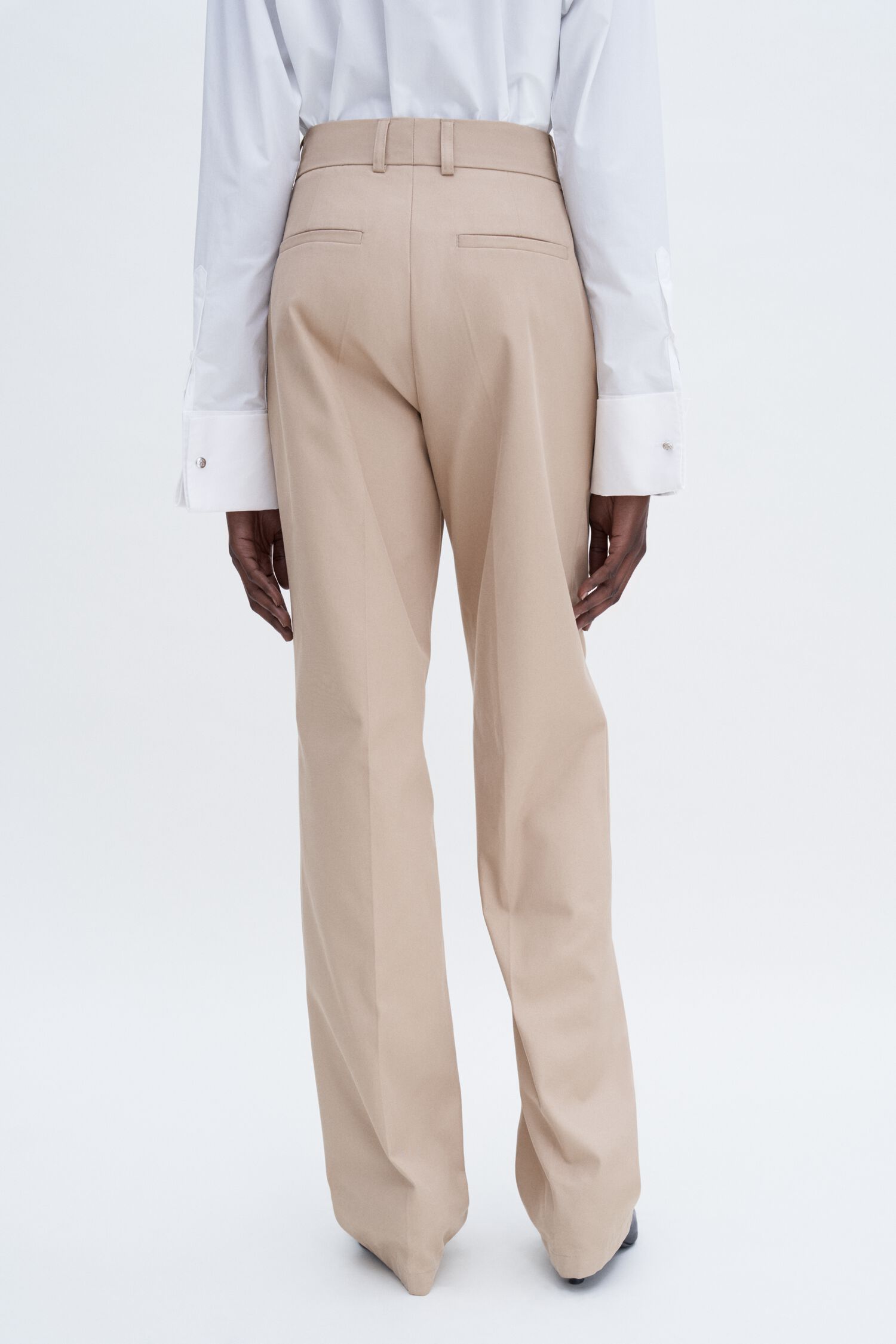 Tailored Cotton Trousers