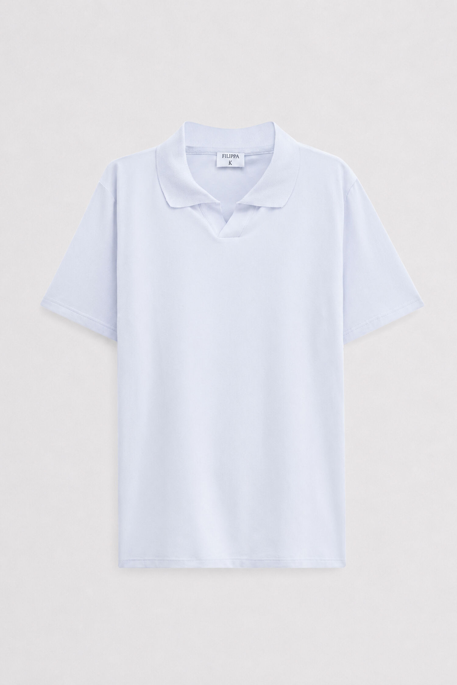 Stretch Cotton Polo T-Shirt