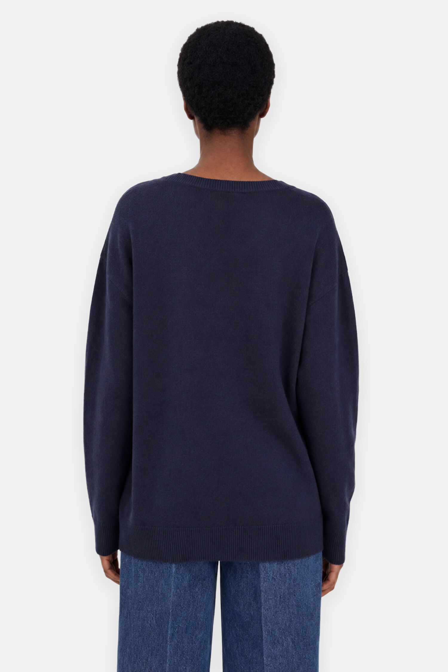 Soft Wool V-Neck Sweater