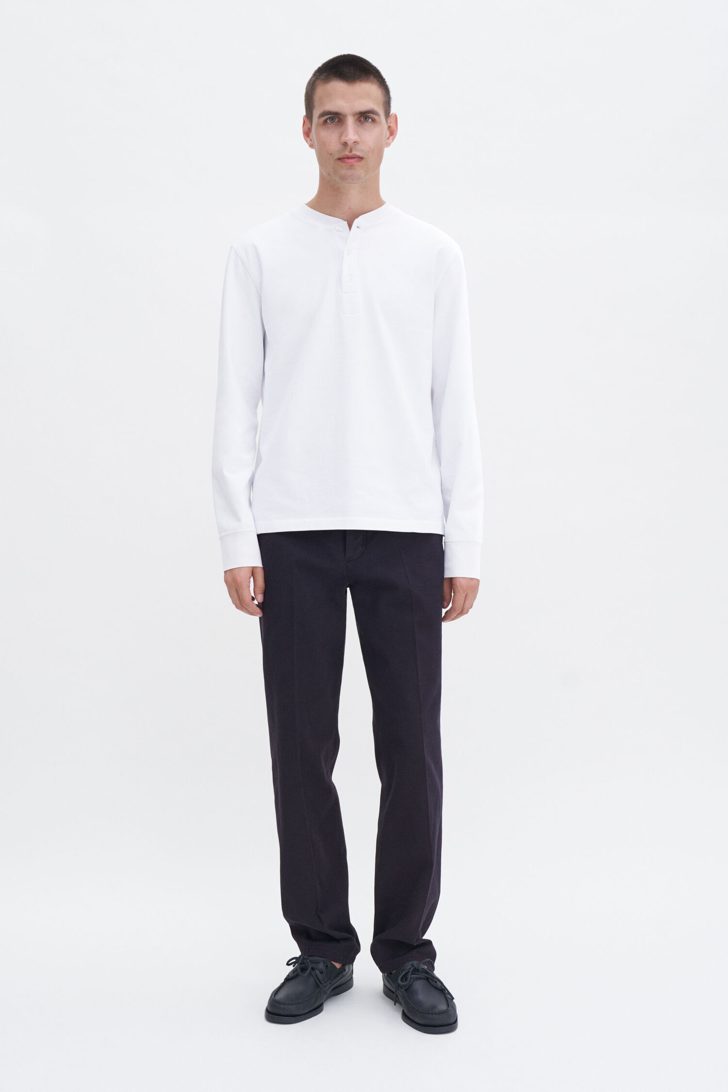 Heavy Cotton Henley