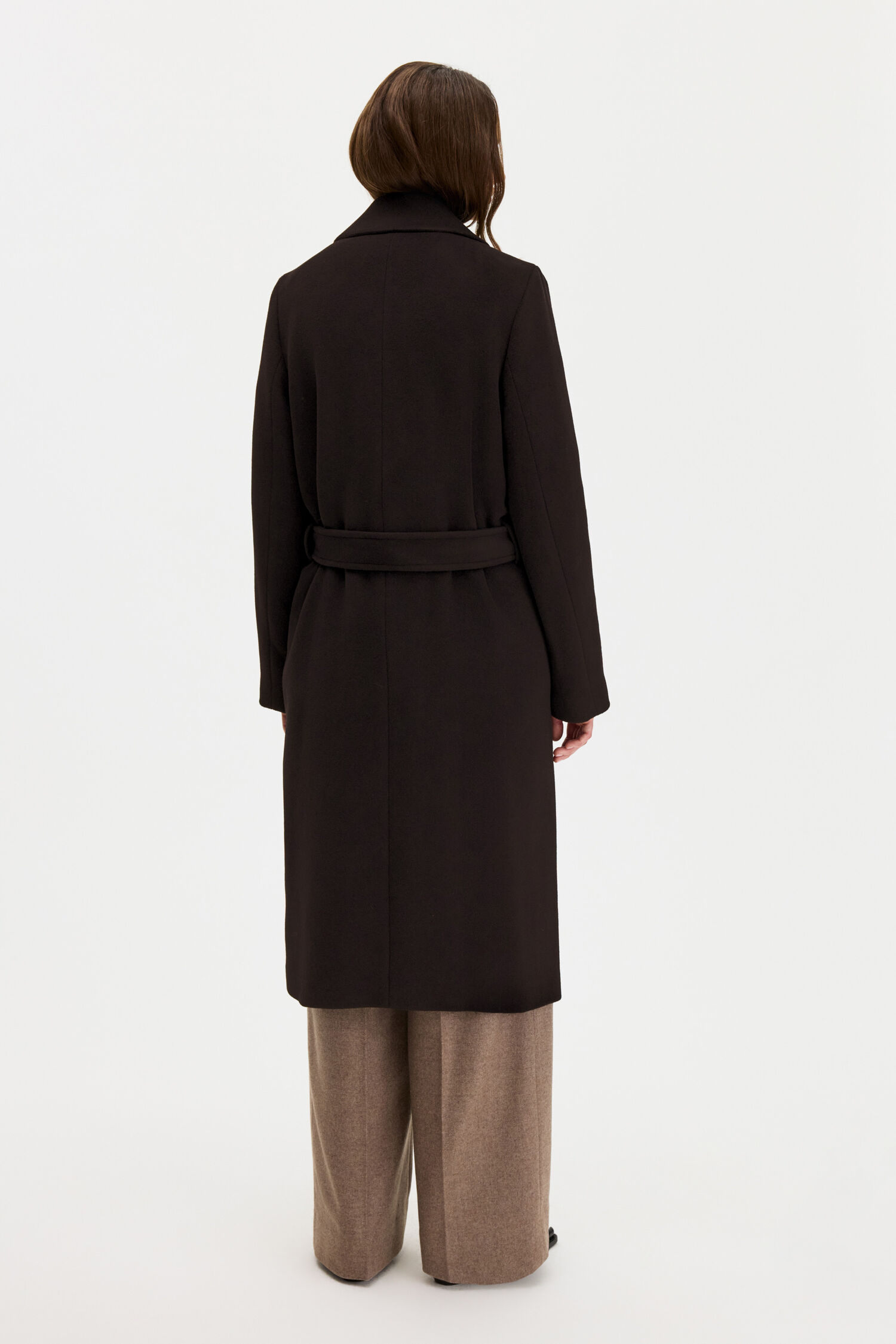 Charlotte Wool Belted Coat