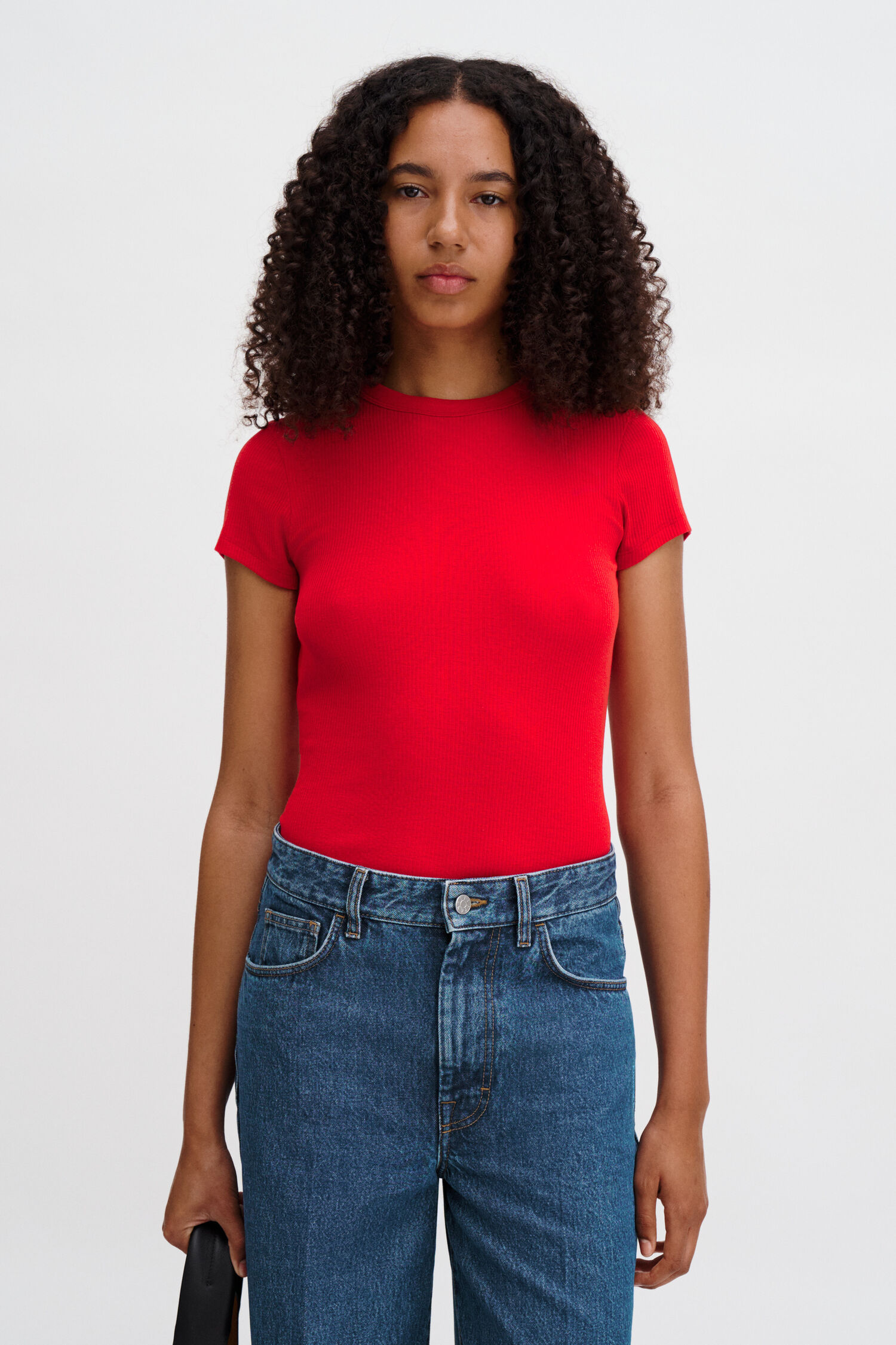Fine Rib Tee