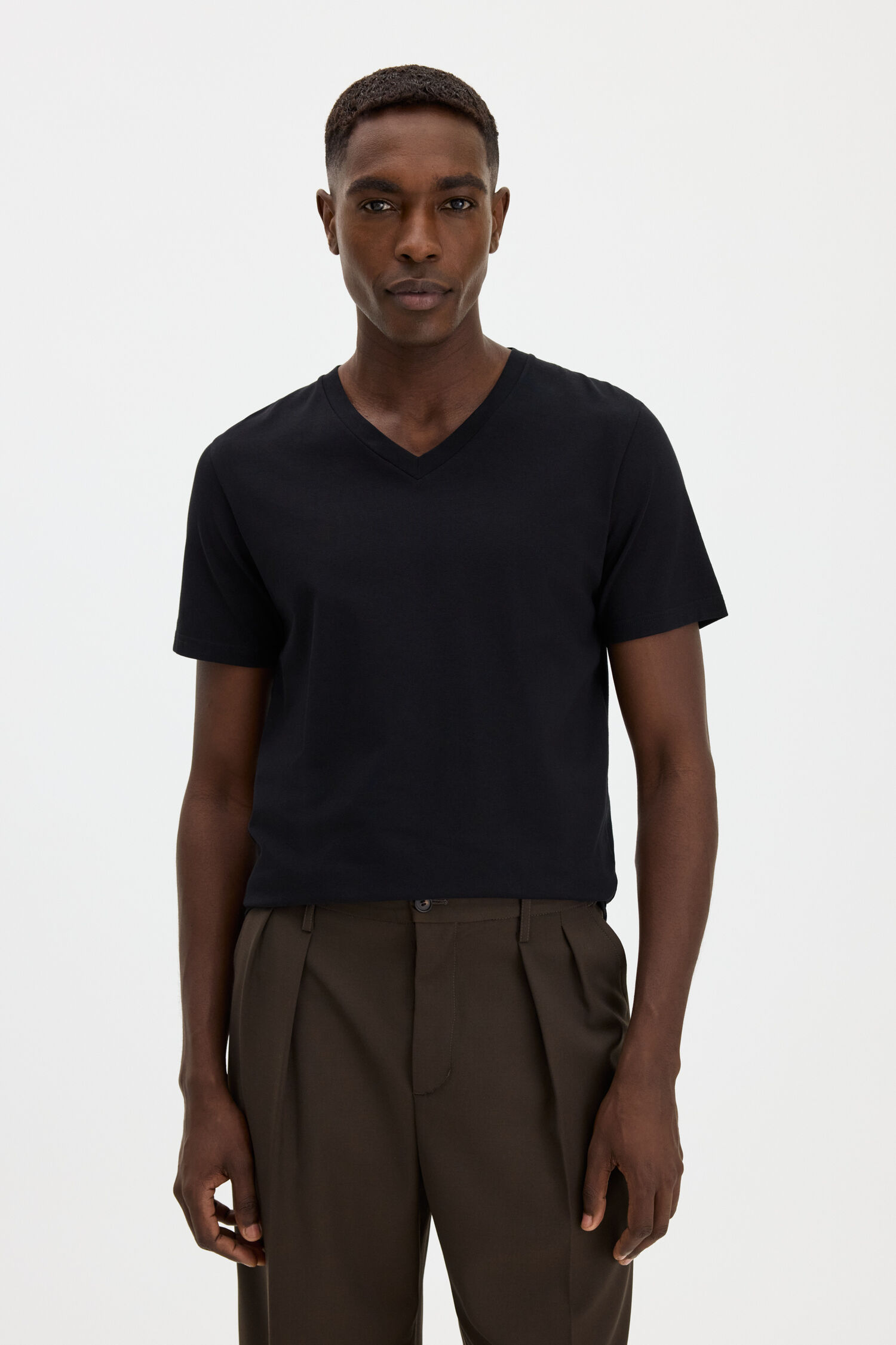 Stretch V-Neck Tee