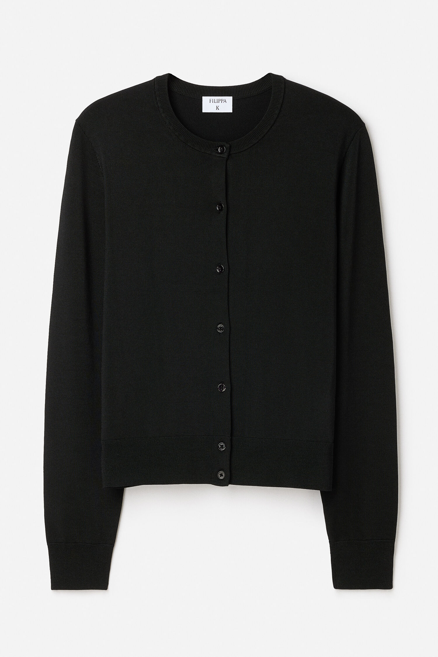 Glossy Knit Cardigan