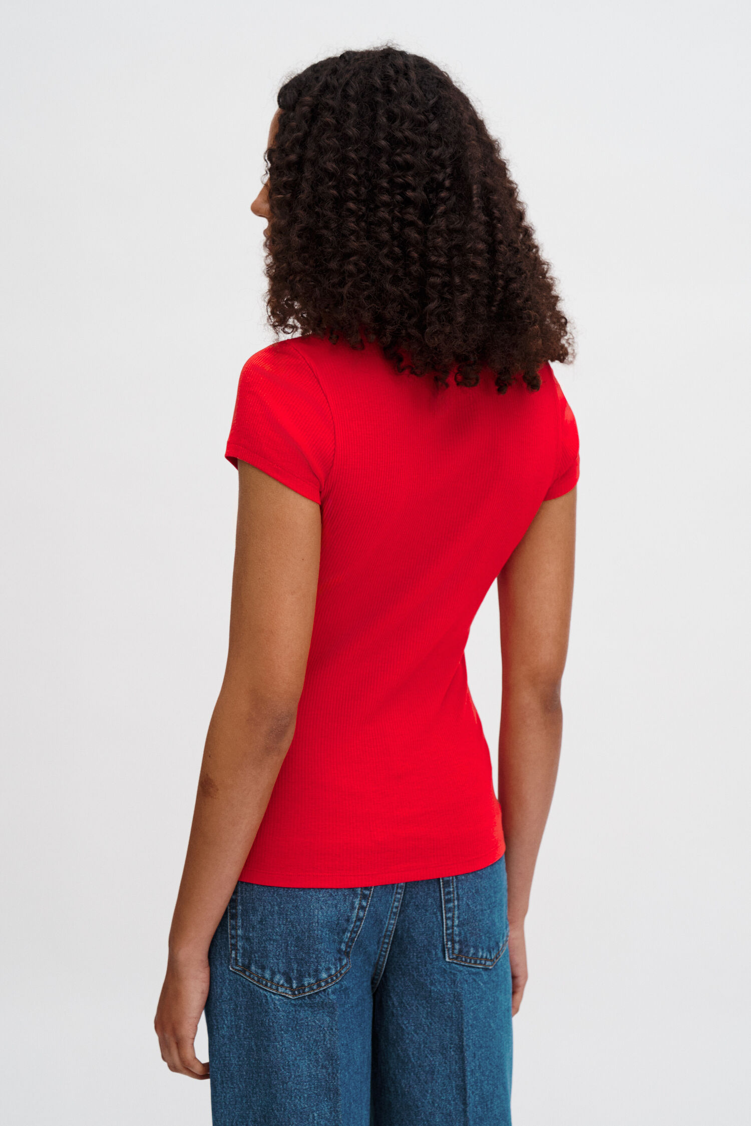 Fine Rib Tee