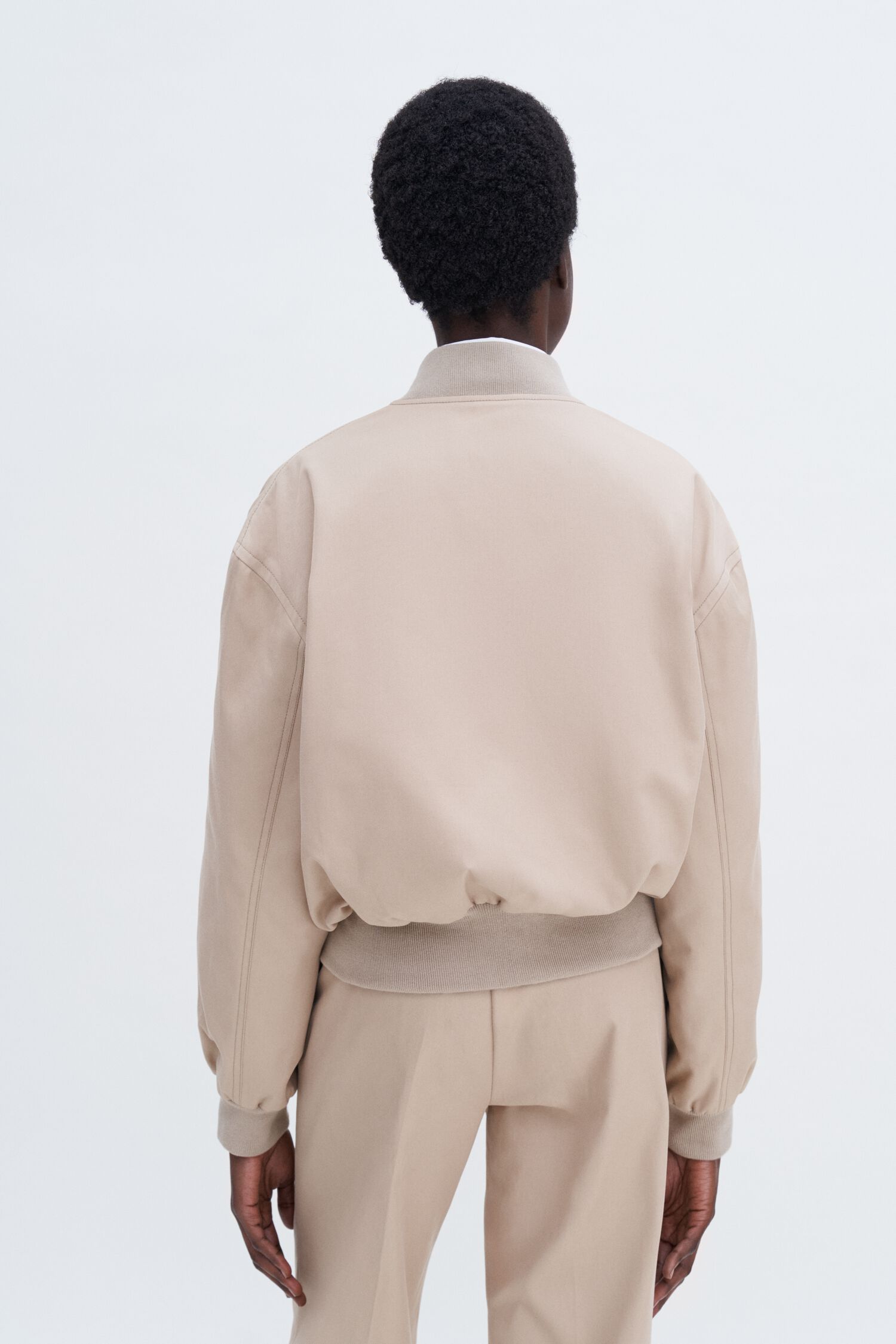 Cotton Blouson Jacket