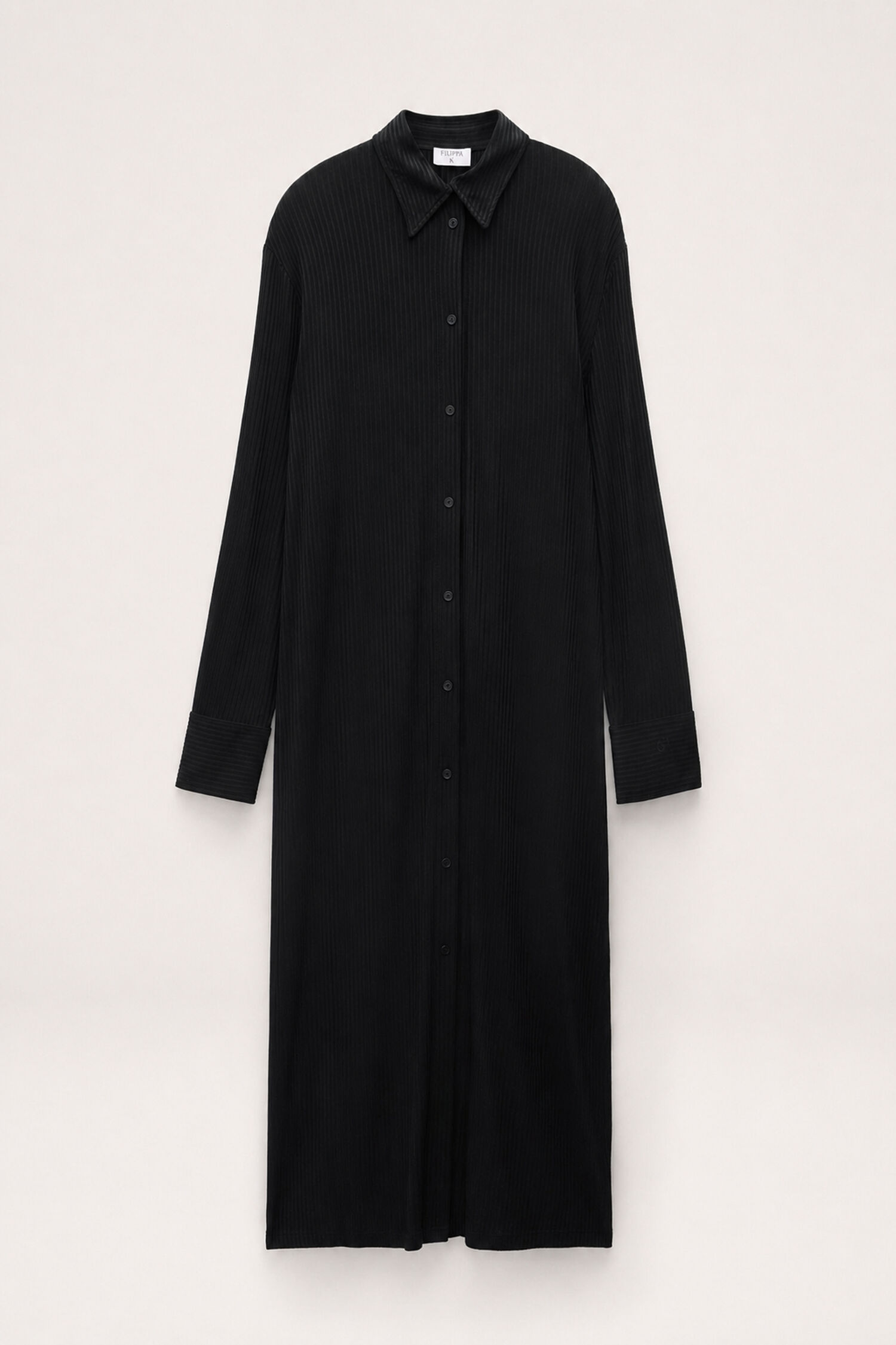 Relaxed Jersey Shirt Dress