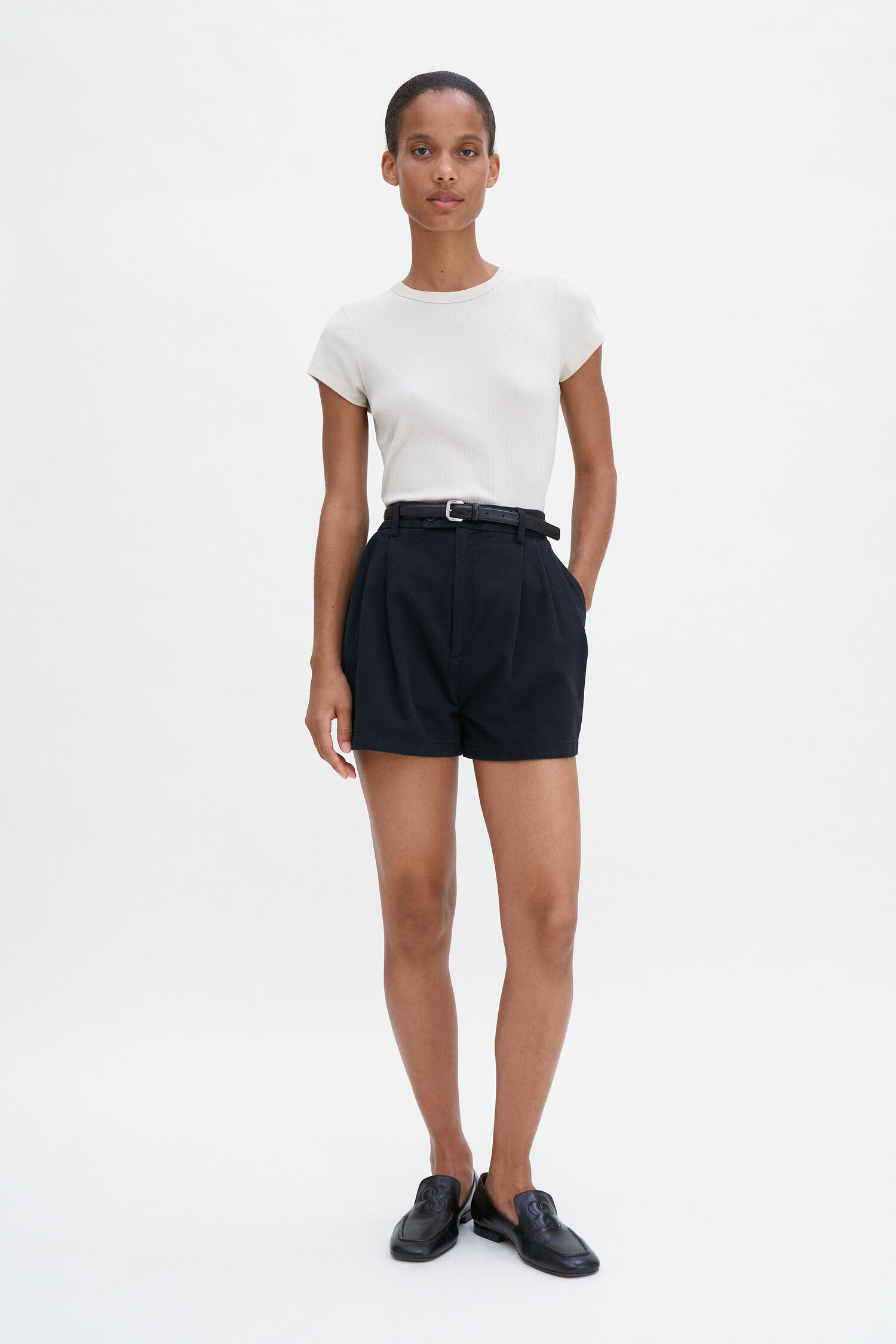 Fine Rib Tee