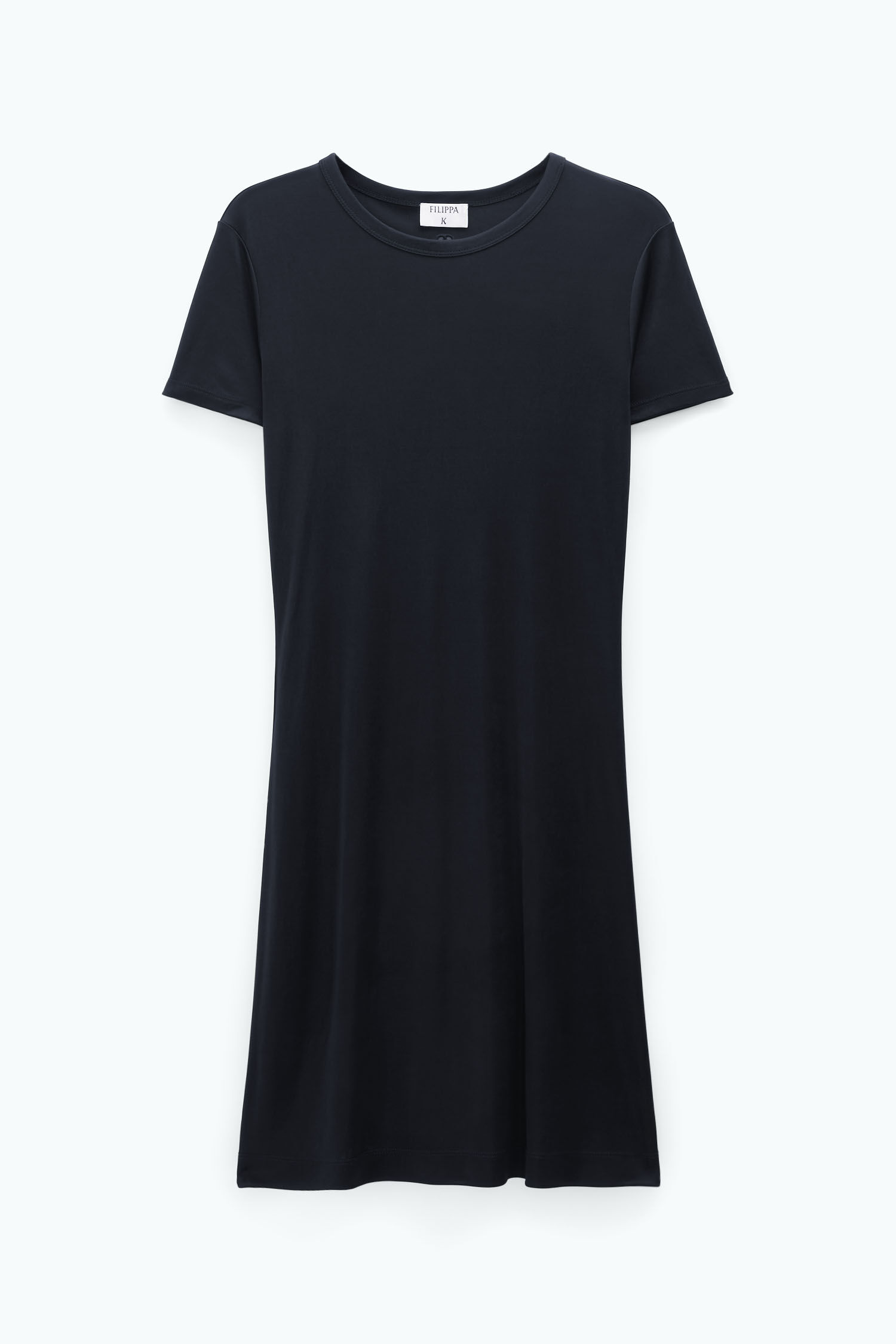 Shiny T-shirt Dress